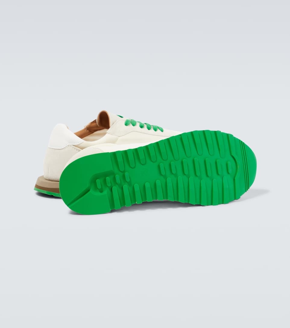 Owen Runner mesh and suede sneakers - 7