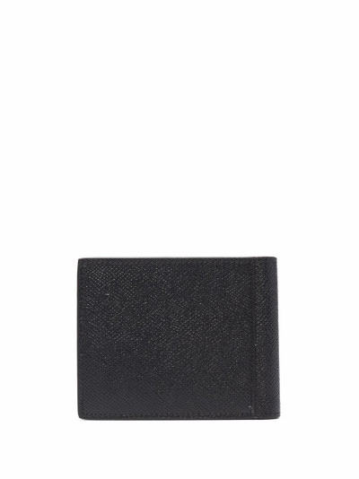 BALENCIAGA logo-plaque textured-finish cardholder outlook