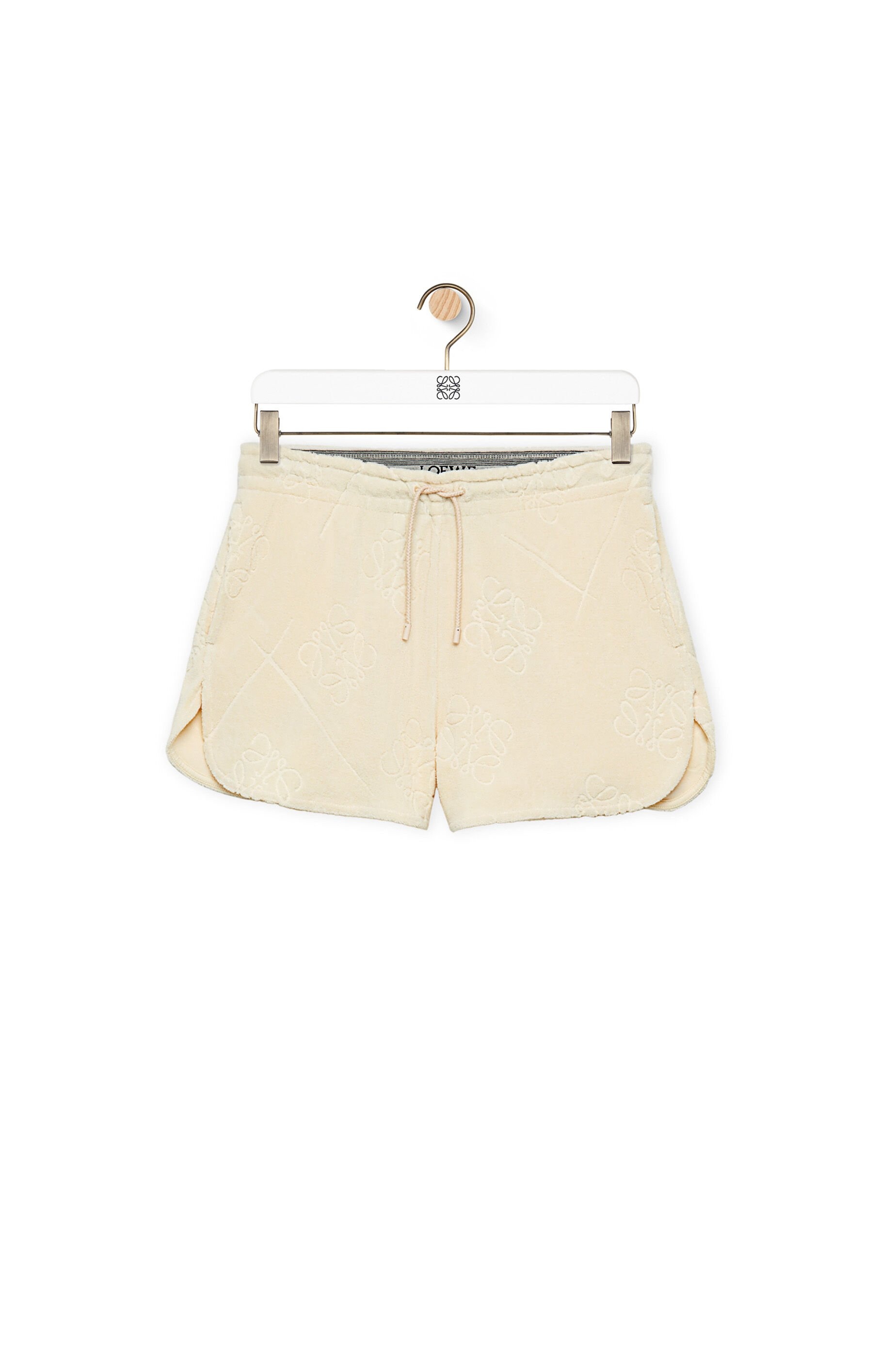 Anagram jacquard shorts in cotton - 1