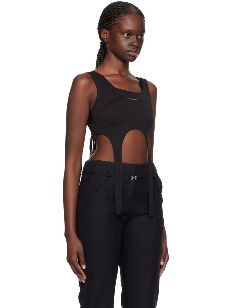 Black Harness Tank Top 2