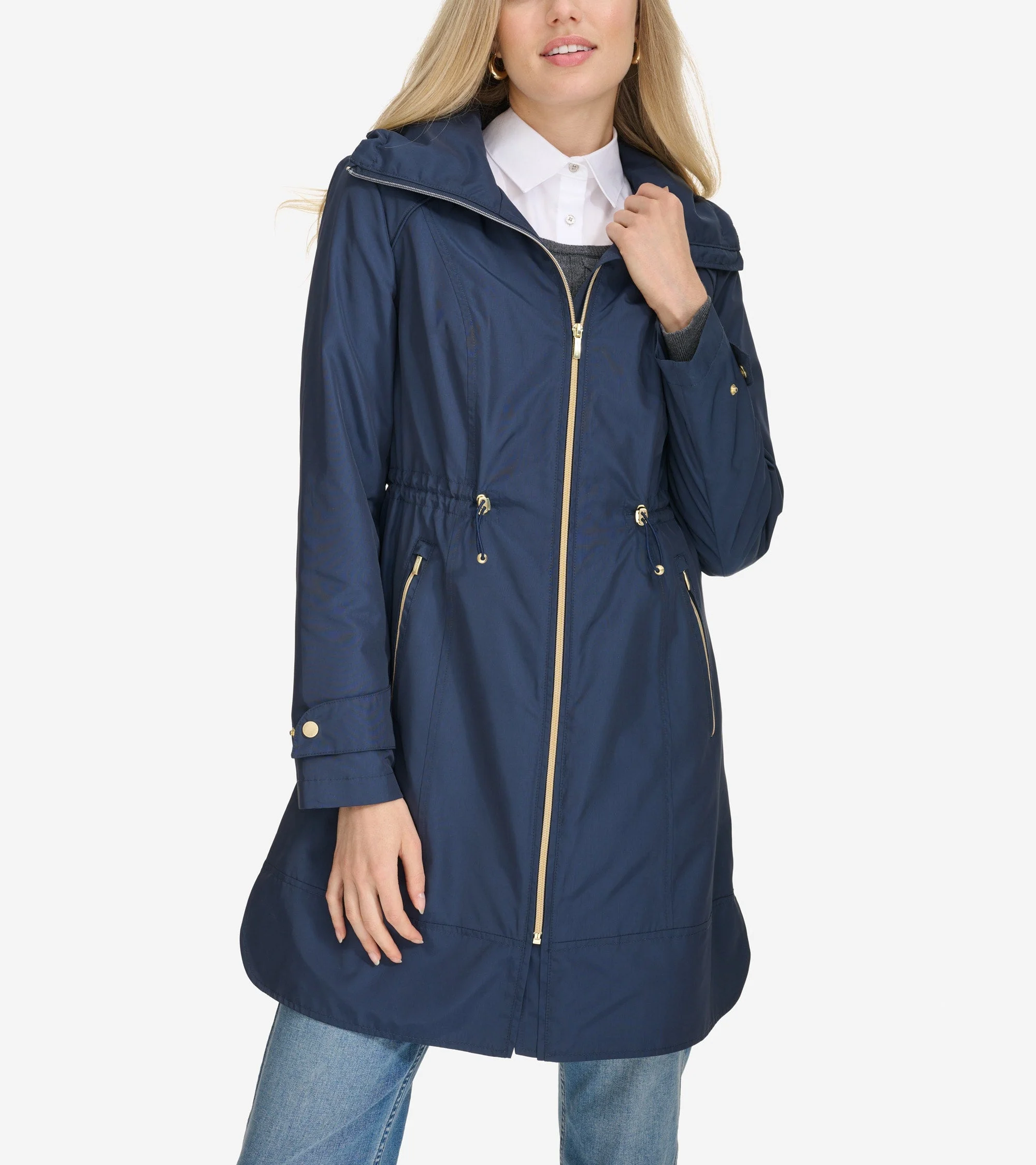 Women's Packable Rain Jacket - 1
