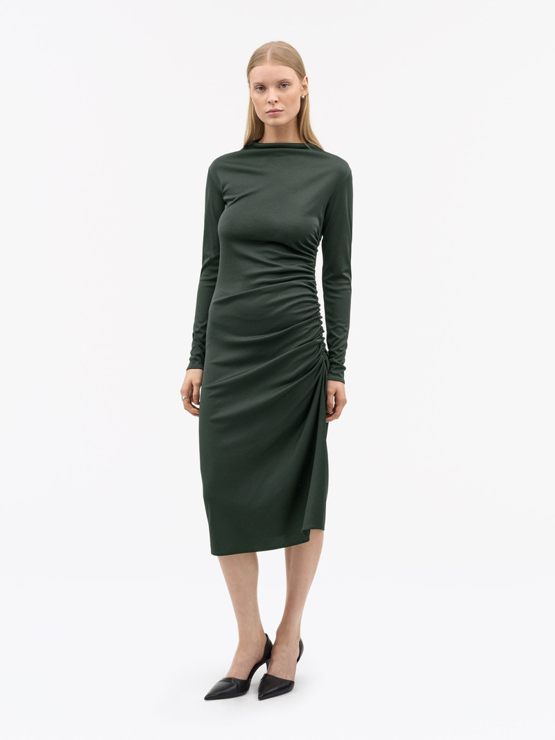 TIGER OF SWEDEN Aliz Sleeveless Draped Dress outlook