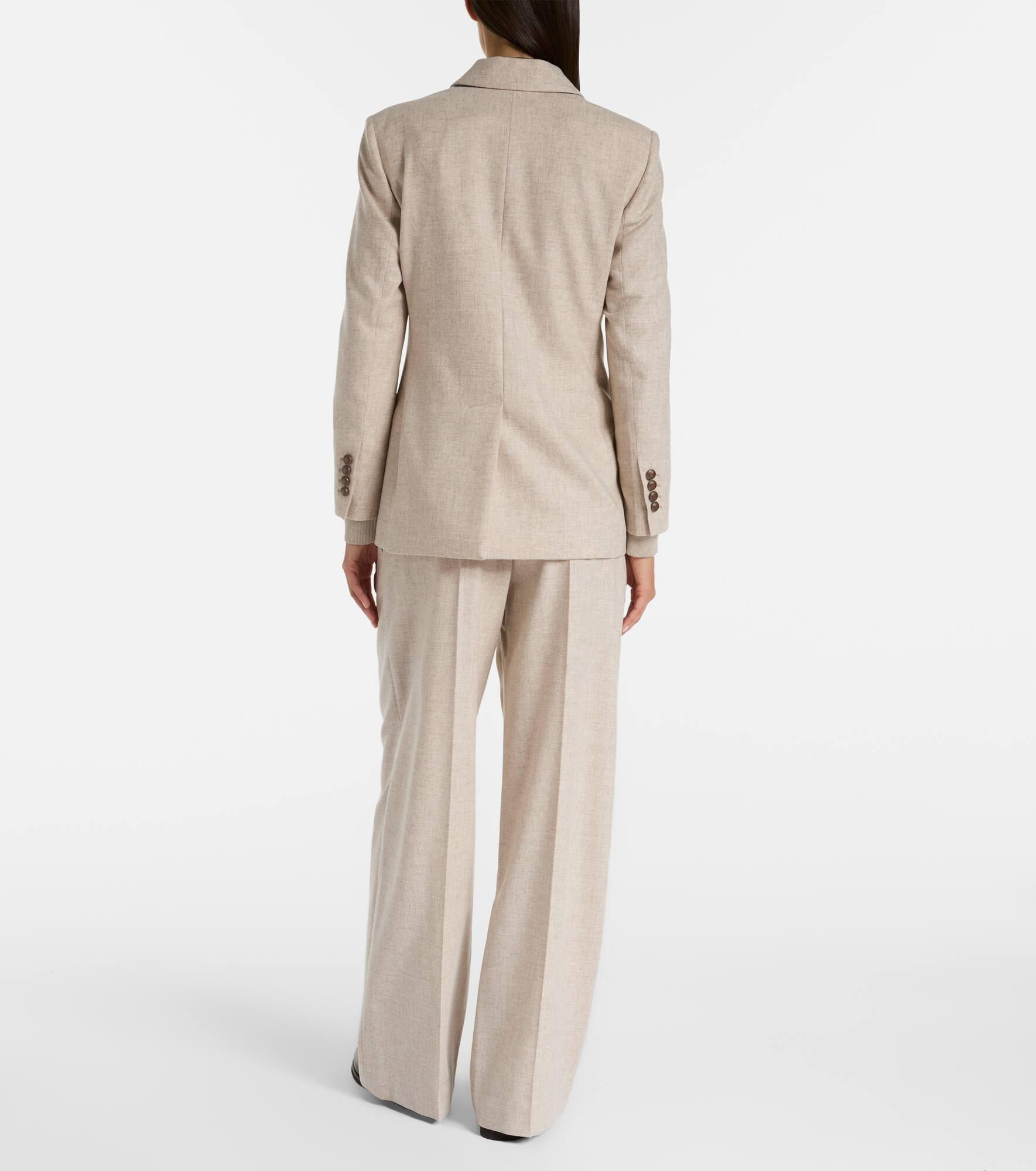 Wool and cashmere blazer - 3