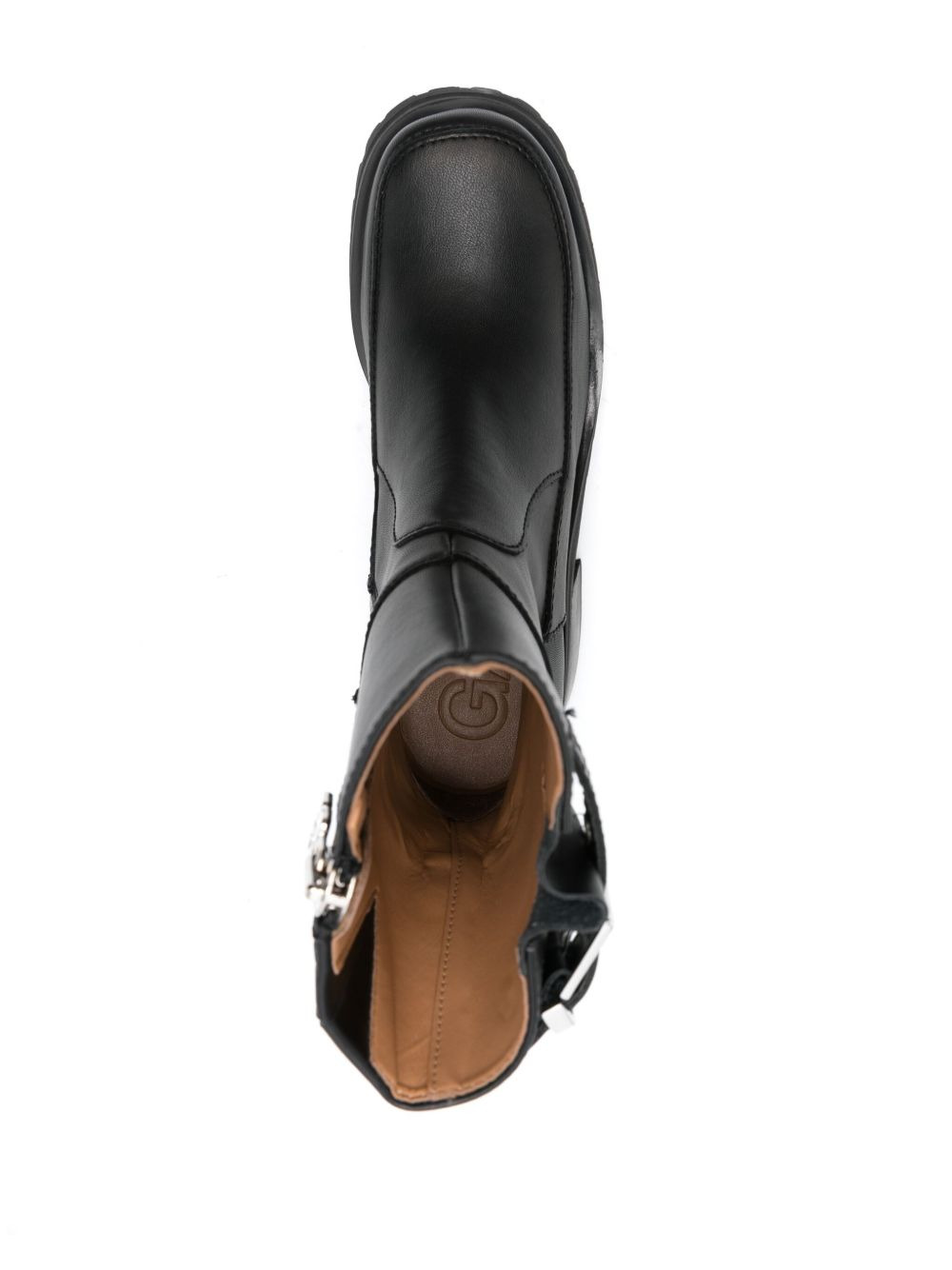 faux-leather boots - 4