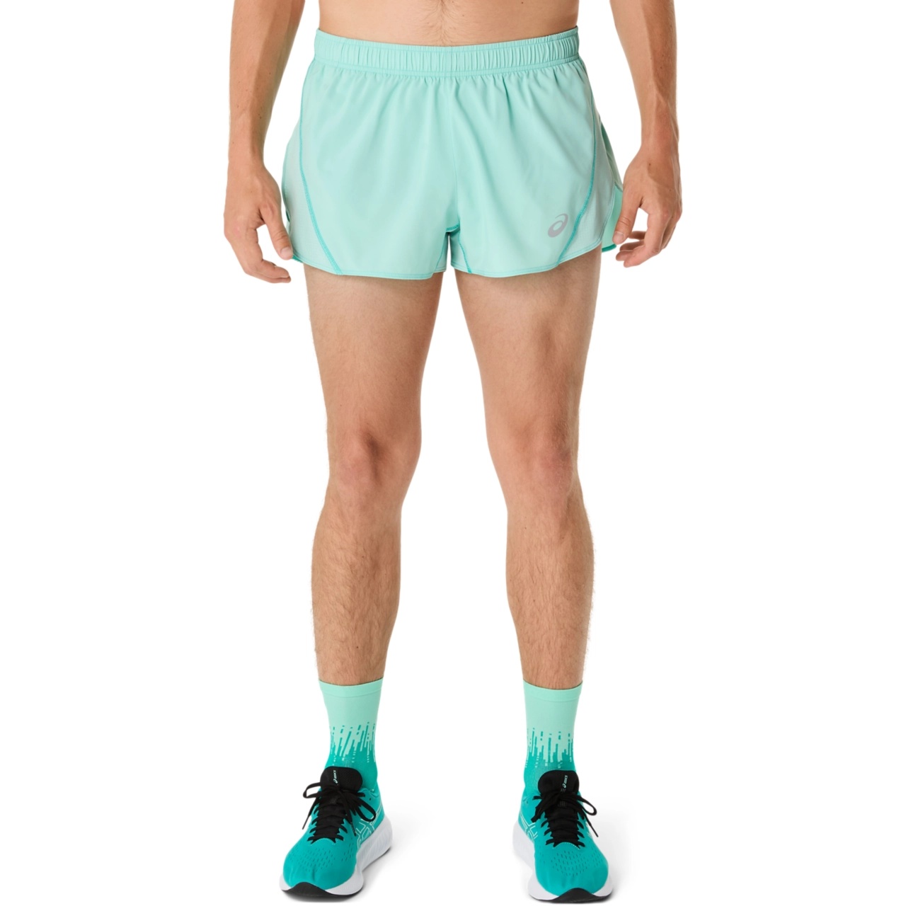 ASICS SILVER SPLIT SHORT - 1