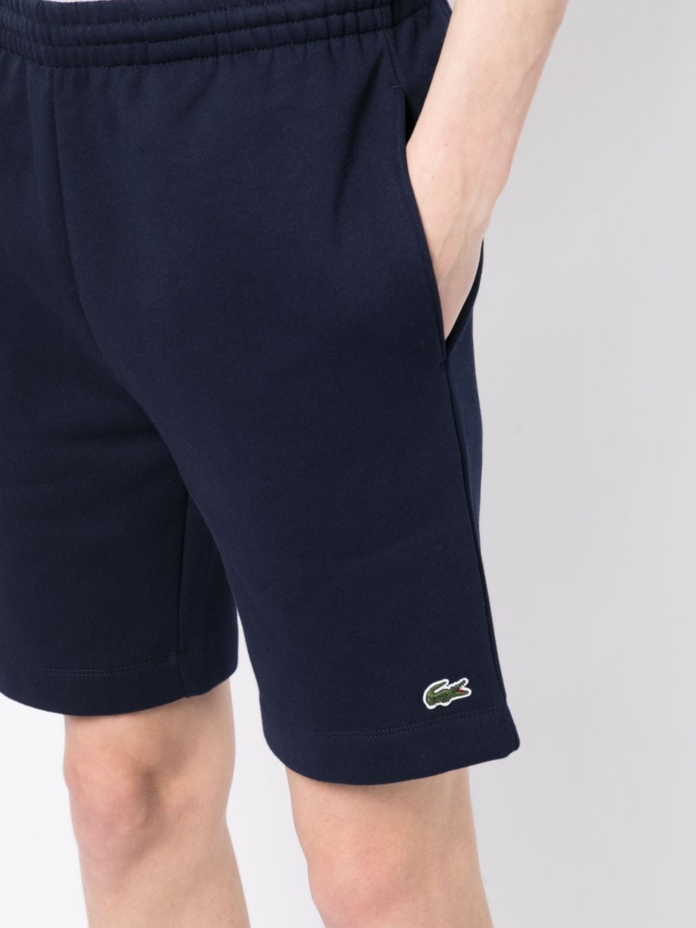 logo-patch track shorts - 5