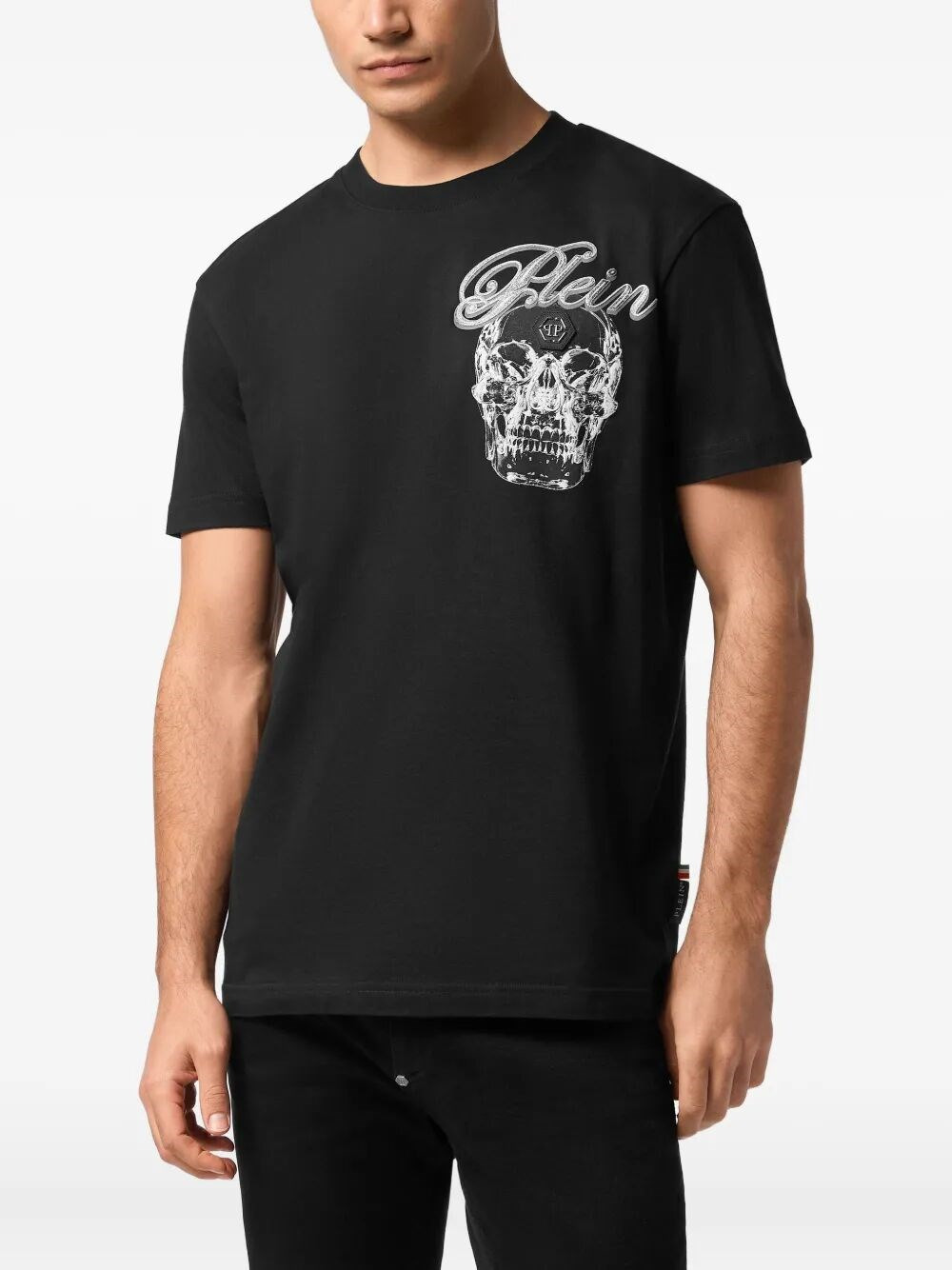 Round-Neck T-Shirt `Glass Skull` - 2