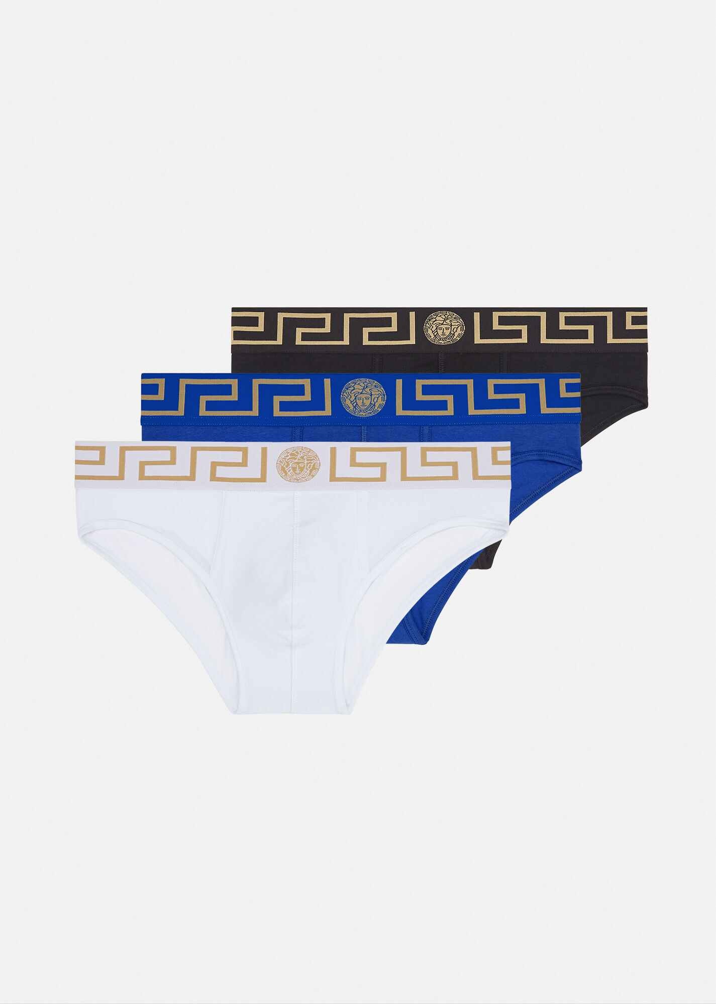 Greca Border Briefs Tri-Pack - 1