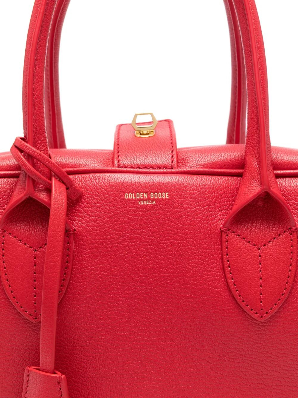 Golden Goose Women Grained Leather Vita Top Handle Bag - 3