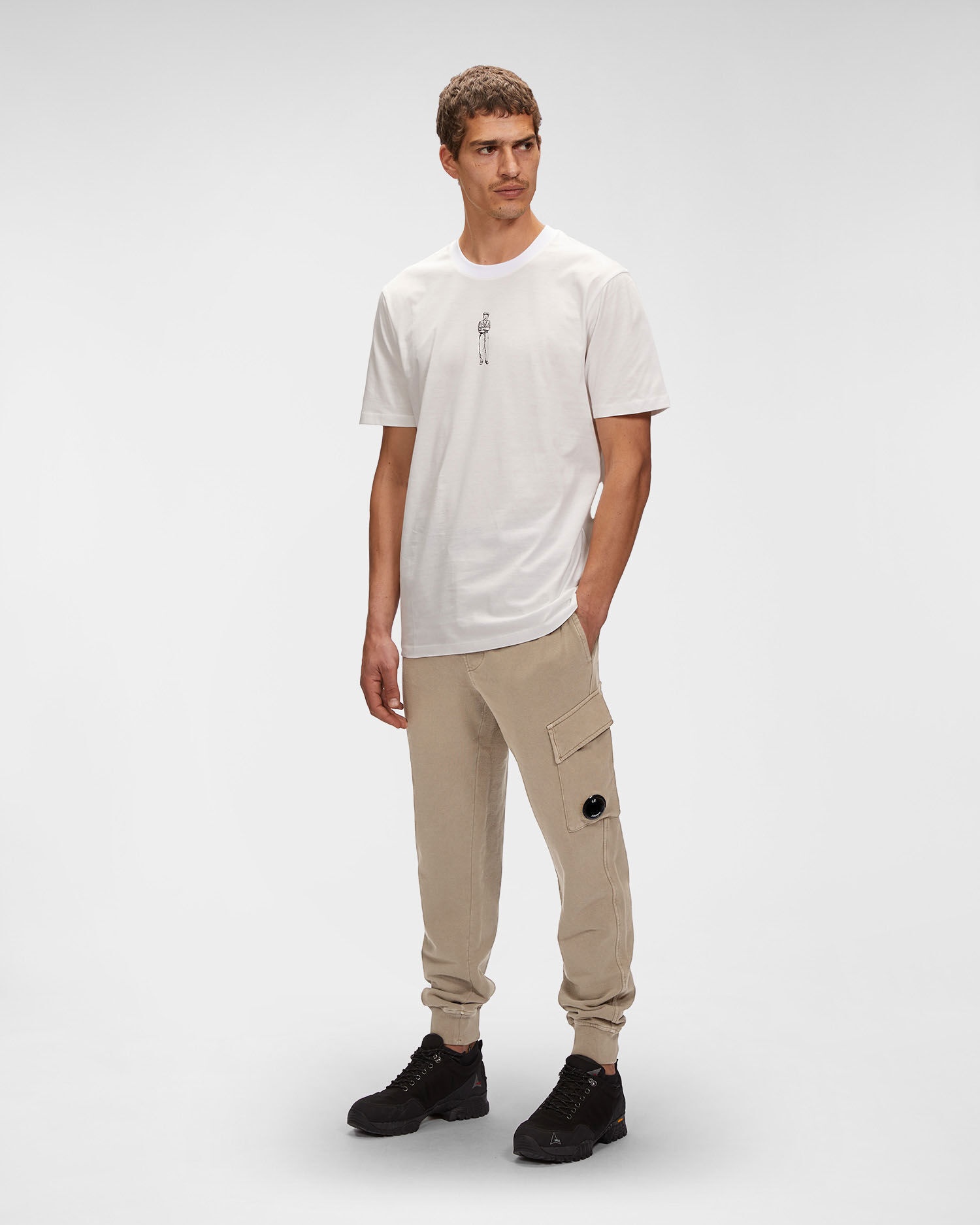 Cotton Fleece Cargo Sweatpants - 3