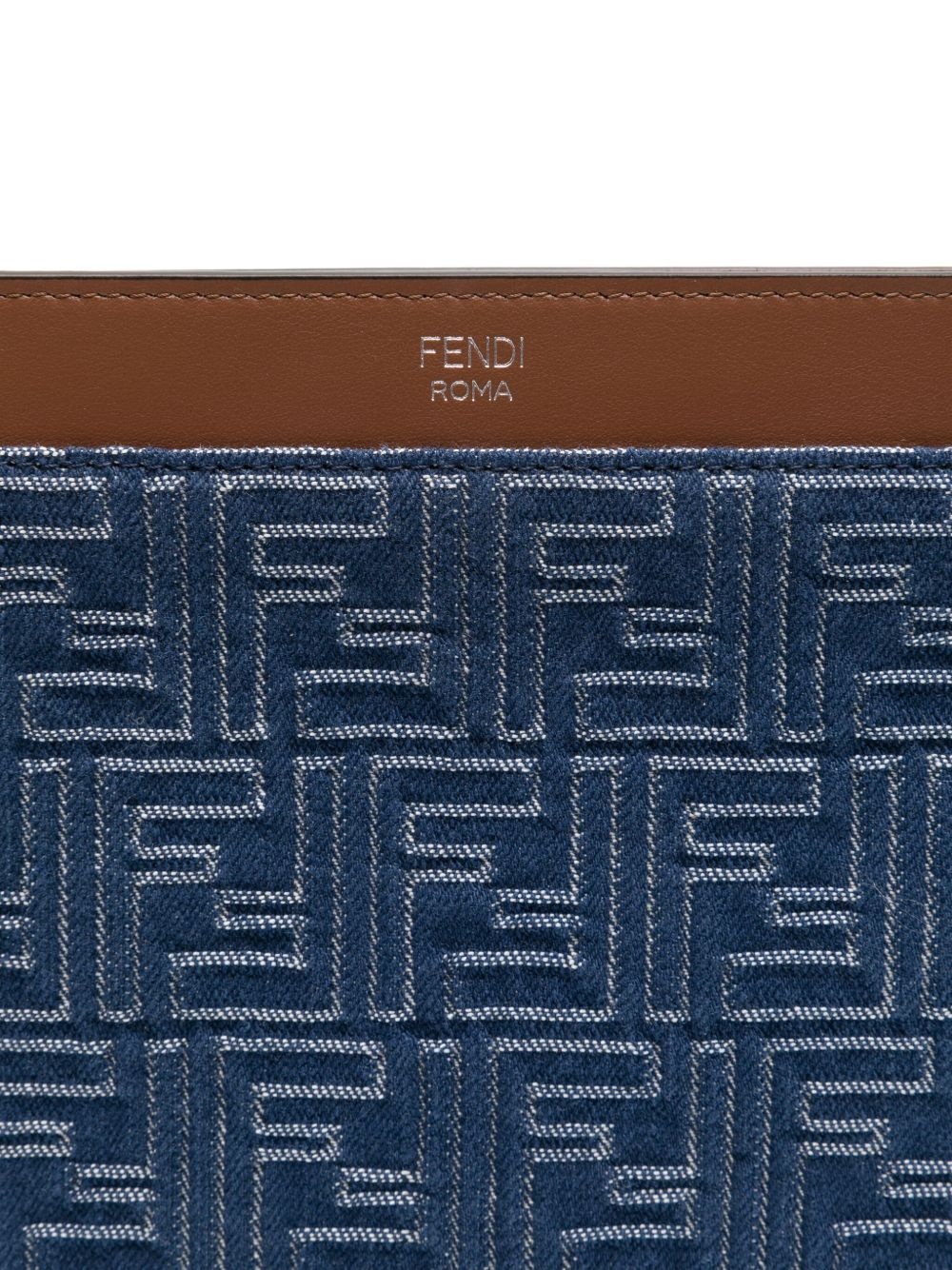 monogram clutch bag - 4