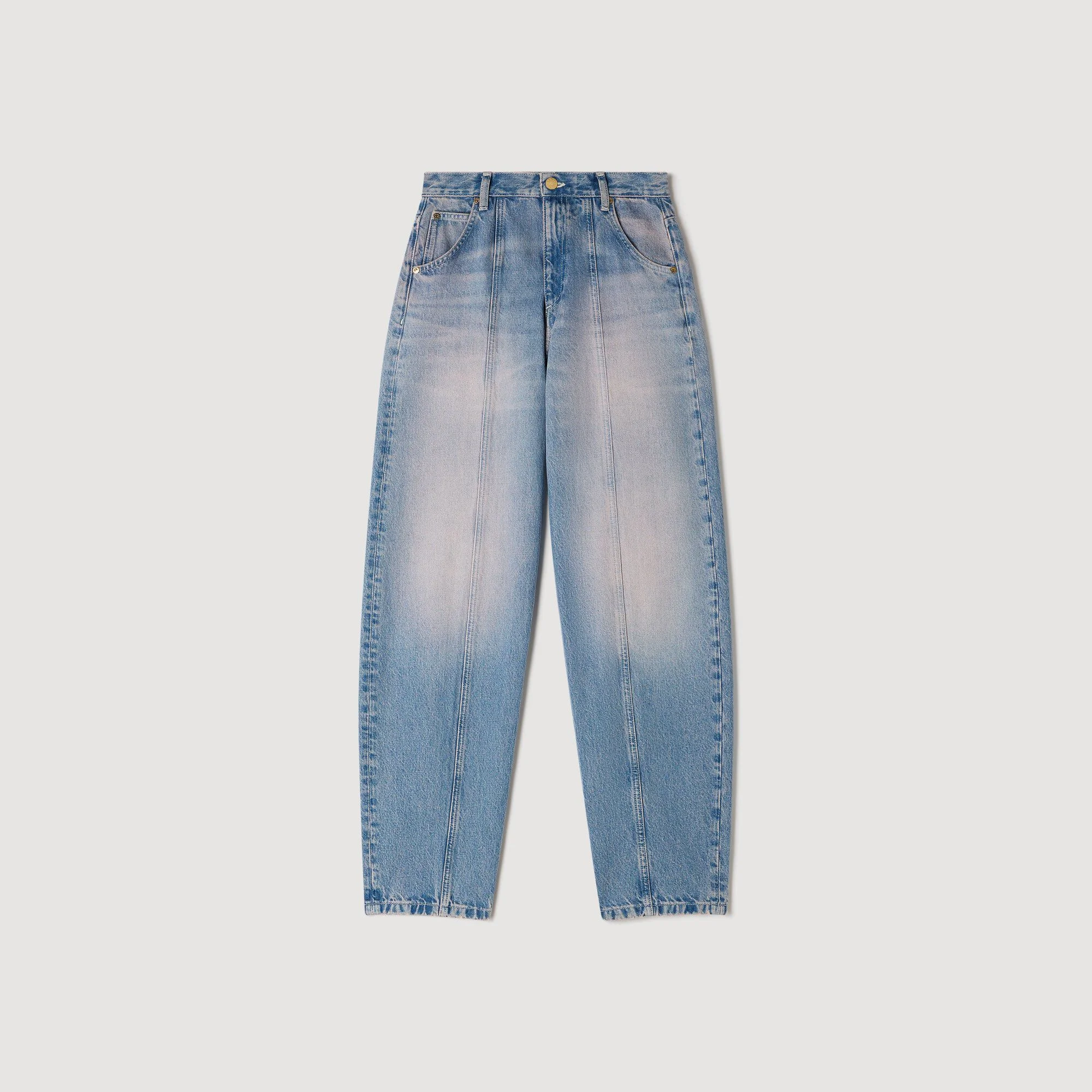 FADED BARREL JEANS - 1