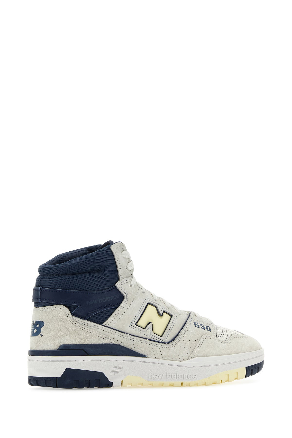 Multicolor leather and suede 650 sneakers - 3