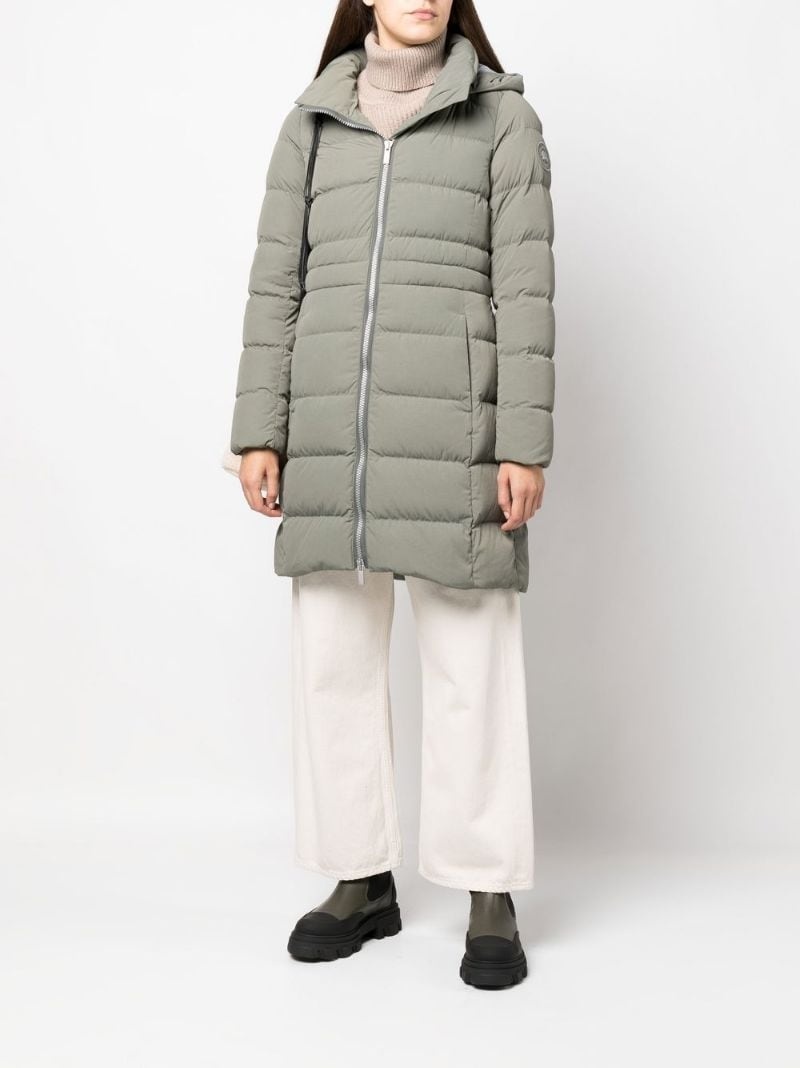 Aurora hooded parka coat - 2