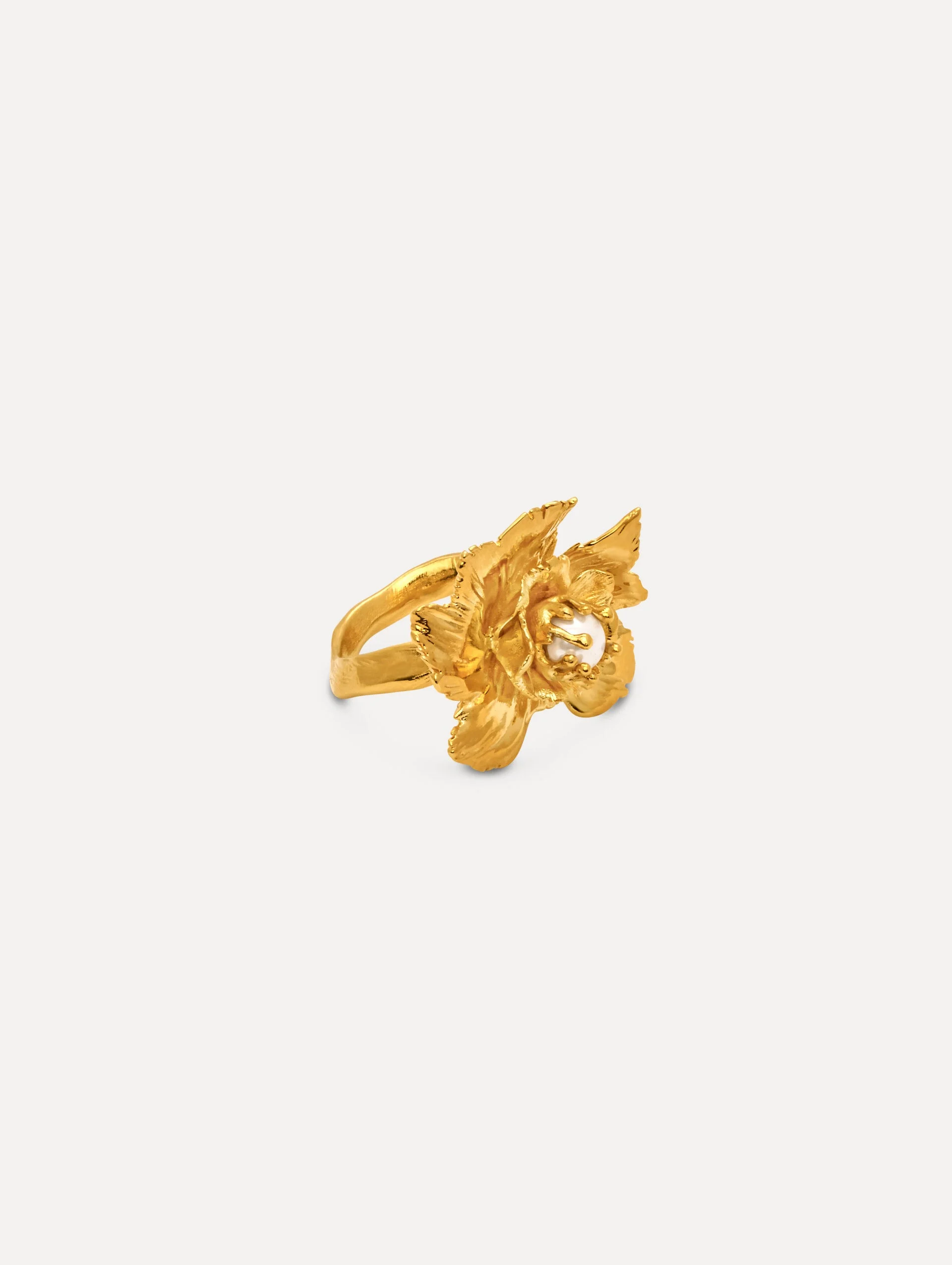 WILD ROSE PEARL RING - 1