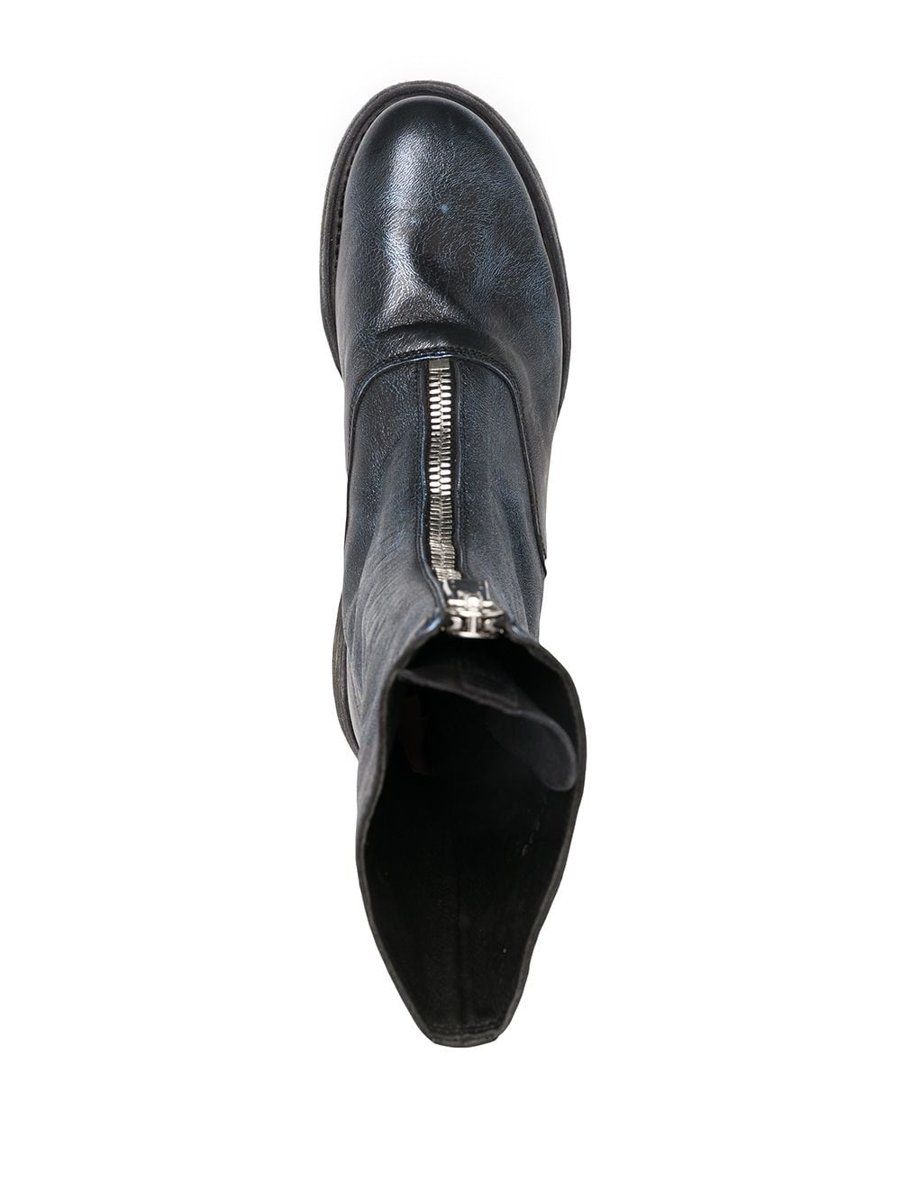front-zip ankle boots - 4