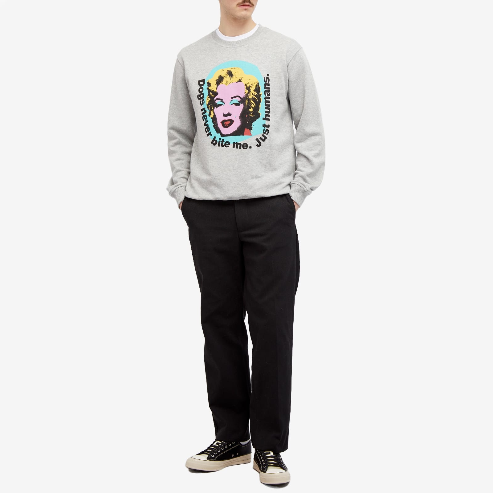 Comme des Garçons SHIRT x Andy Warhol Marilyn Monroe Sweatsh - 4