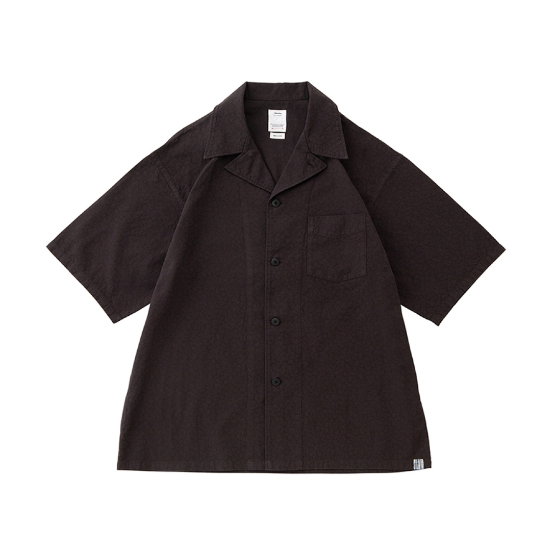 visvim ヴィズヴィム CATSKILL SHIRT S/S black 黒 visvim CATSKILL SHIRT S/S BLACK | REVERSIBLE