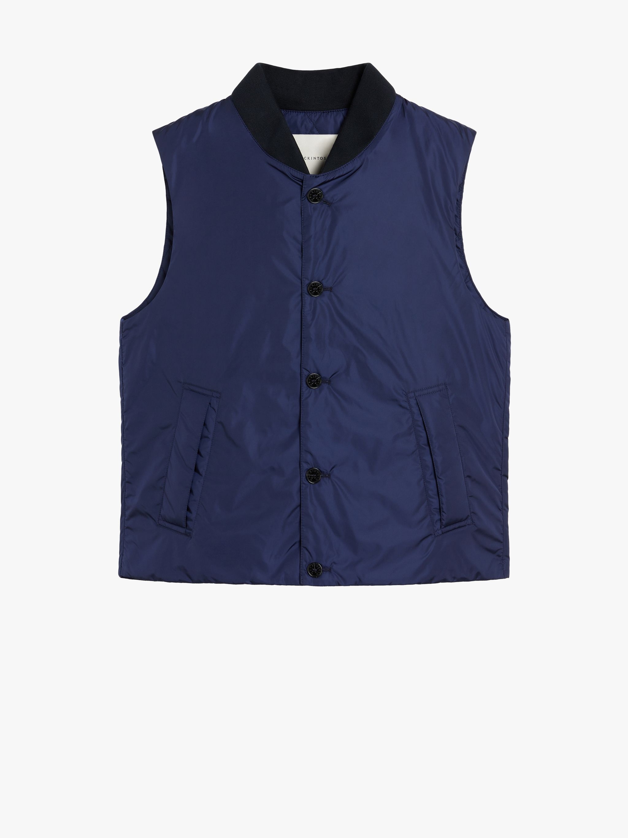 DUNDEE BLUE NYLON LINER VEST | QC-107 - 1