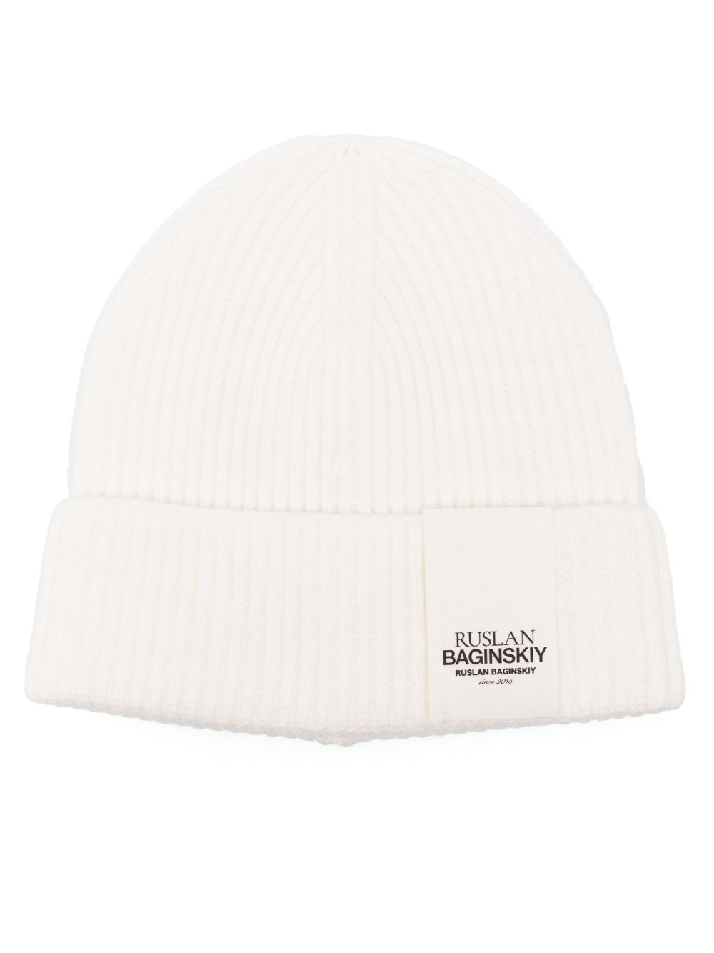 ribbed-knit beanie - 1