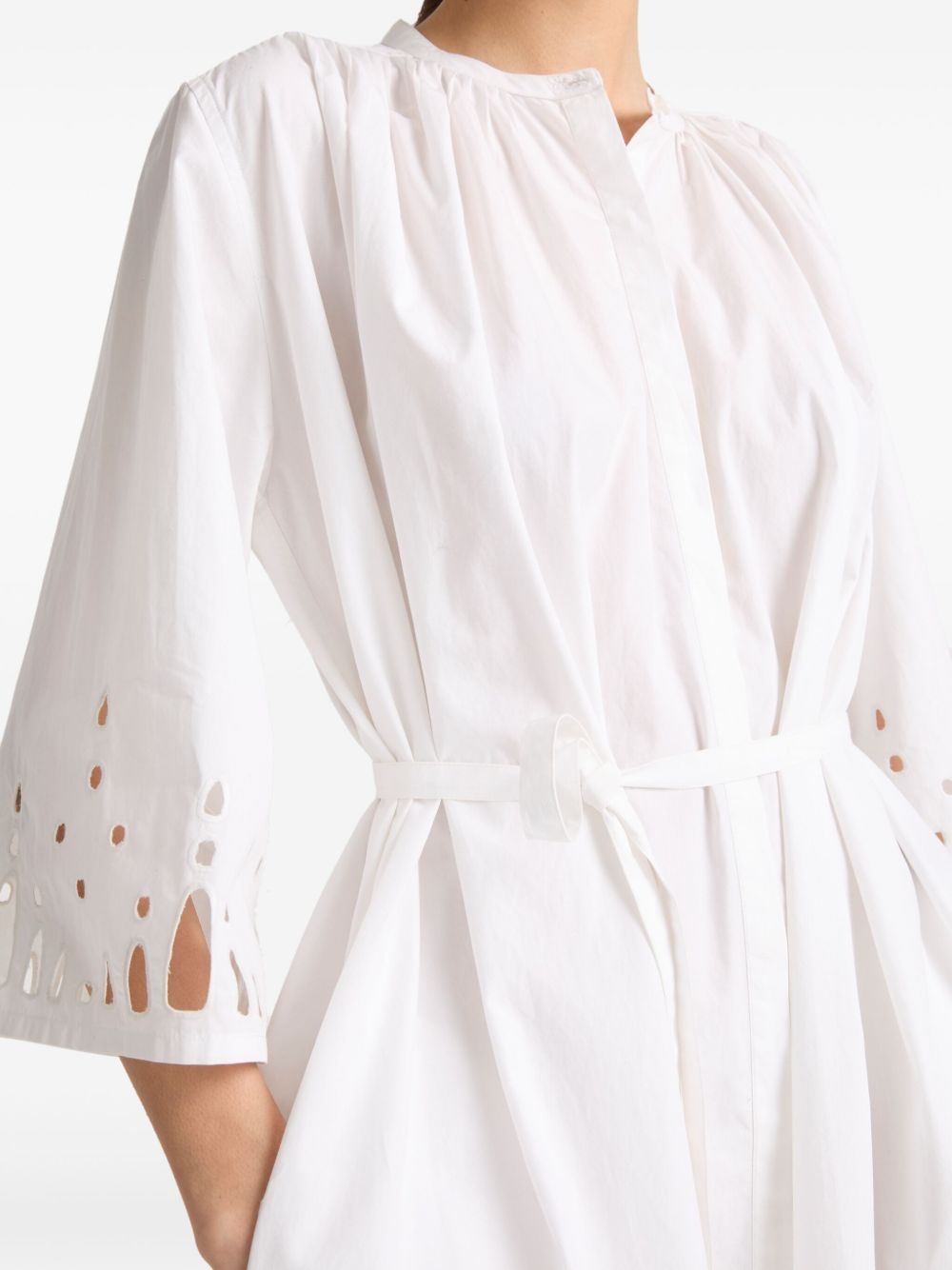 pleated midi dress - 5
