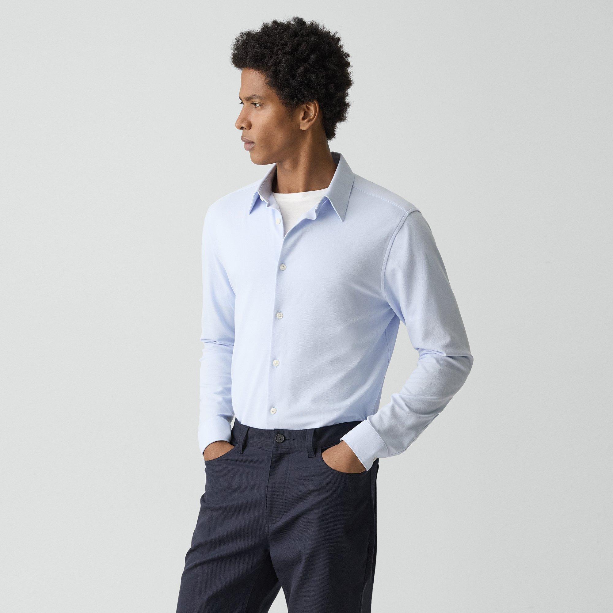 Sylvain Shirt in Structure Twill - 2