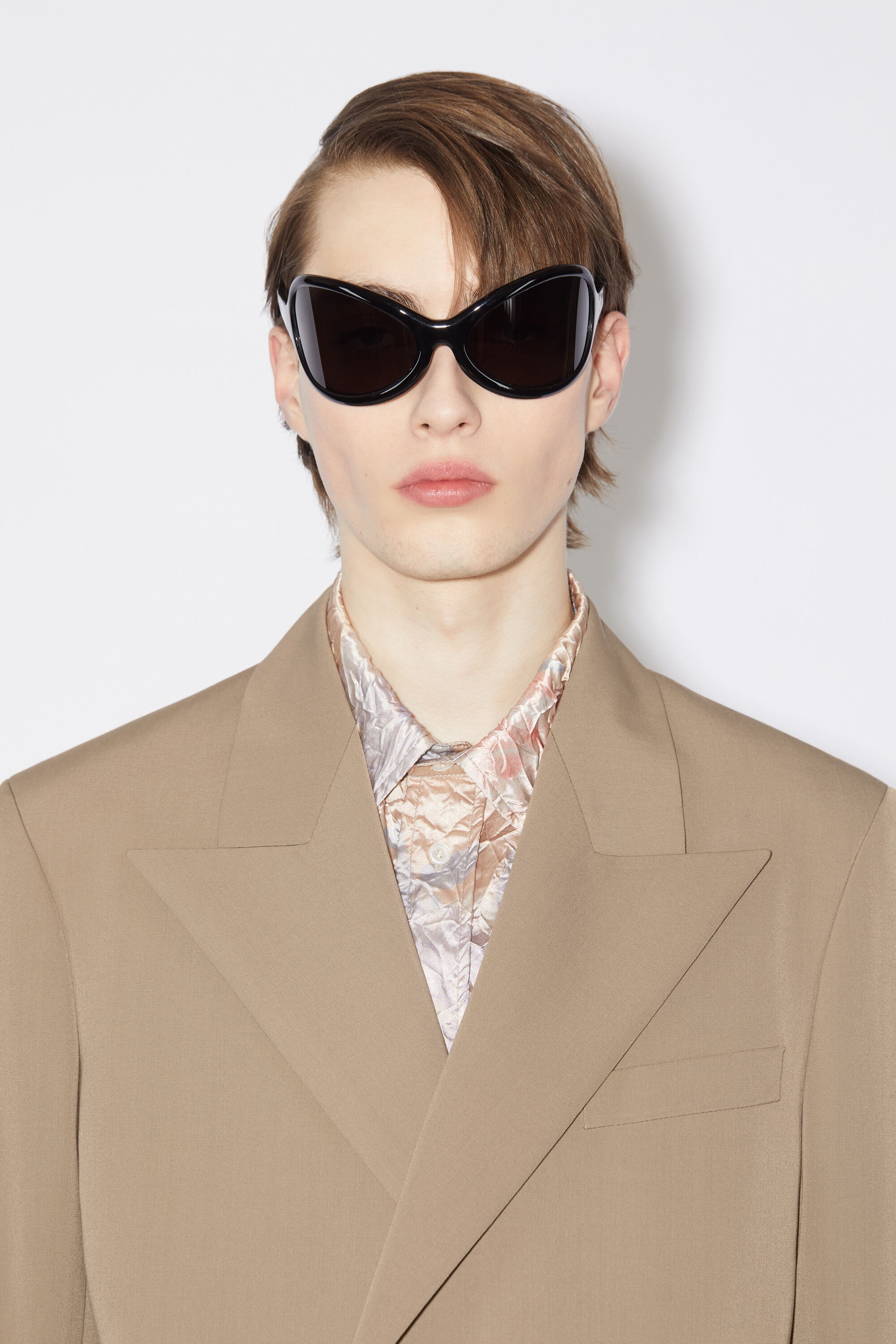 Regular fit suit jacket - Mud grey - 6