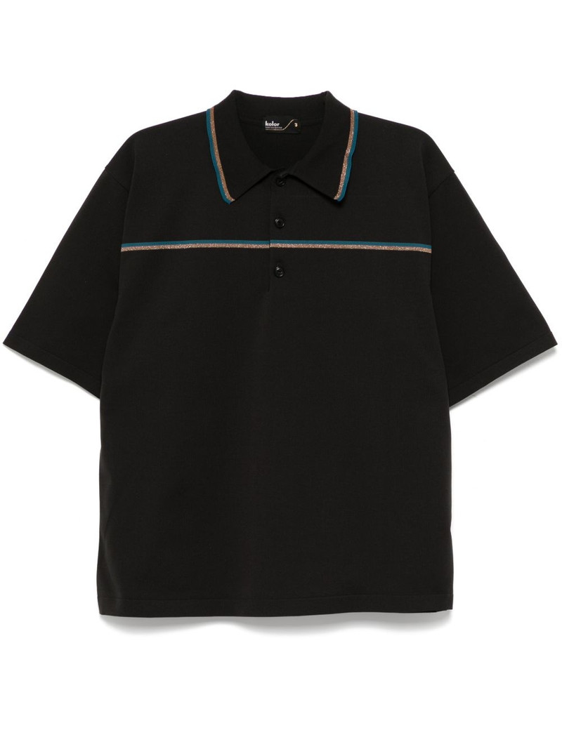 striped polo shirt 1