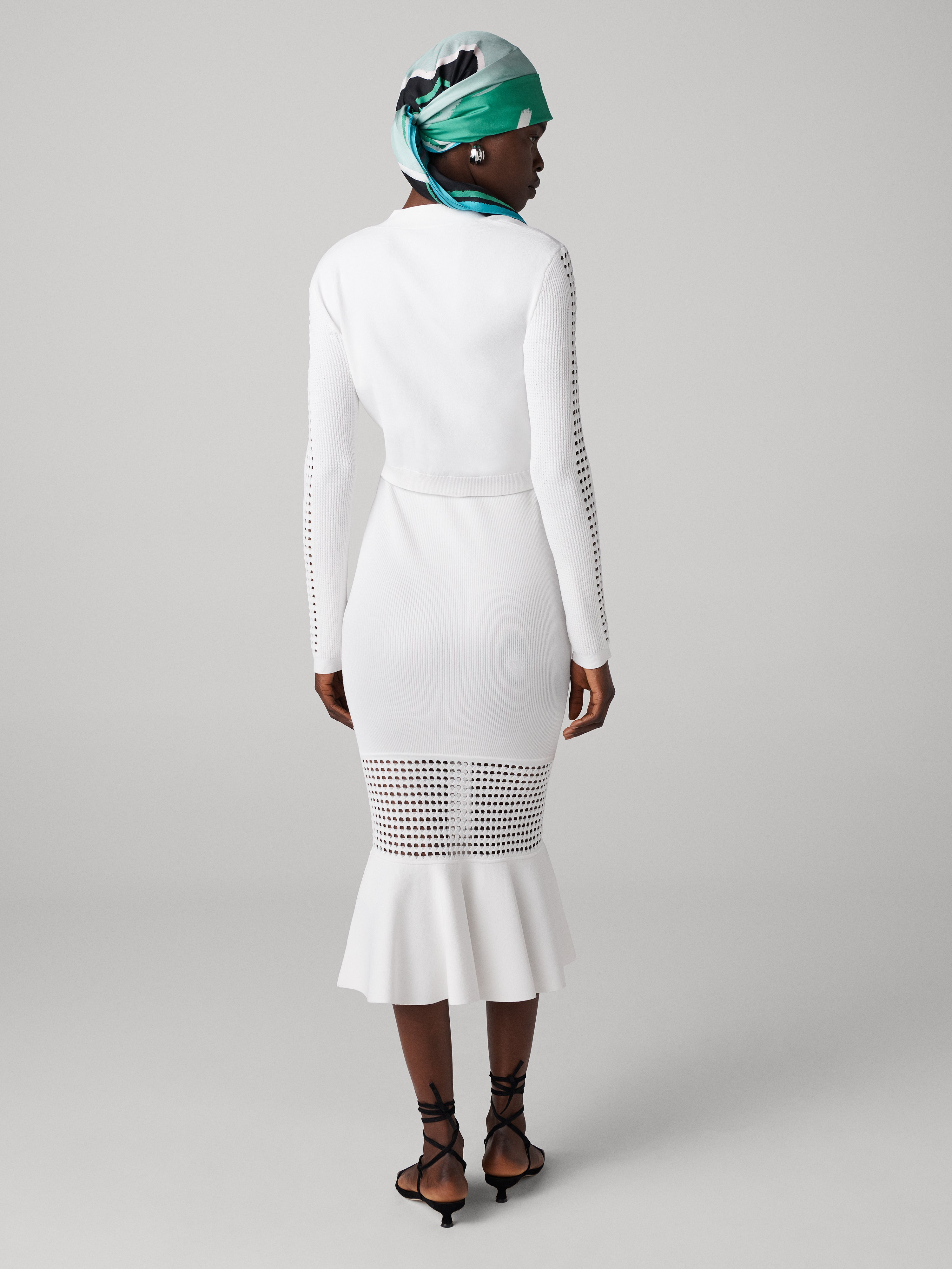 Georgia Eyelet Knit Skirt - 3