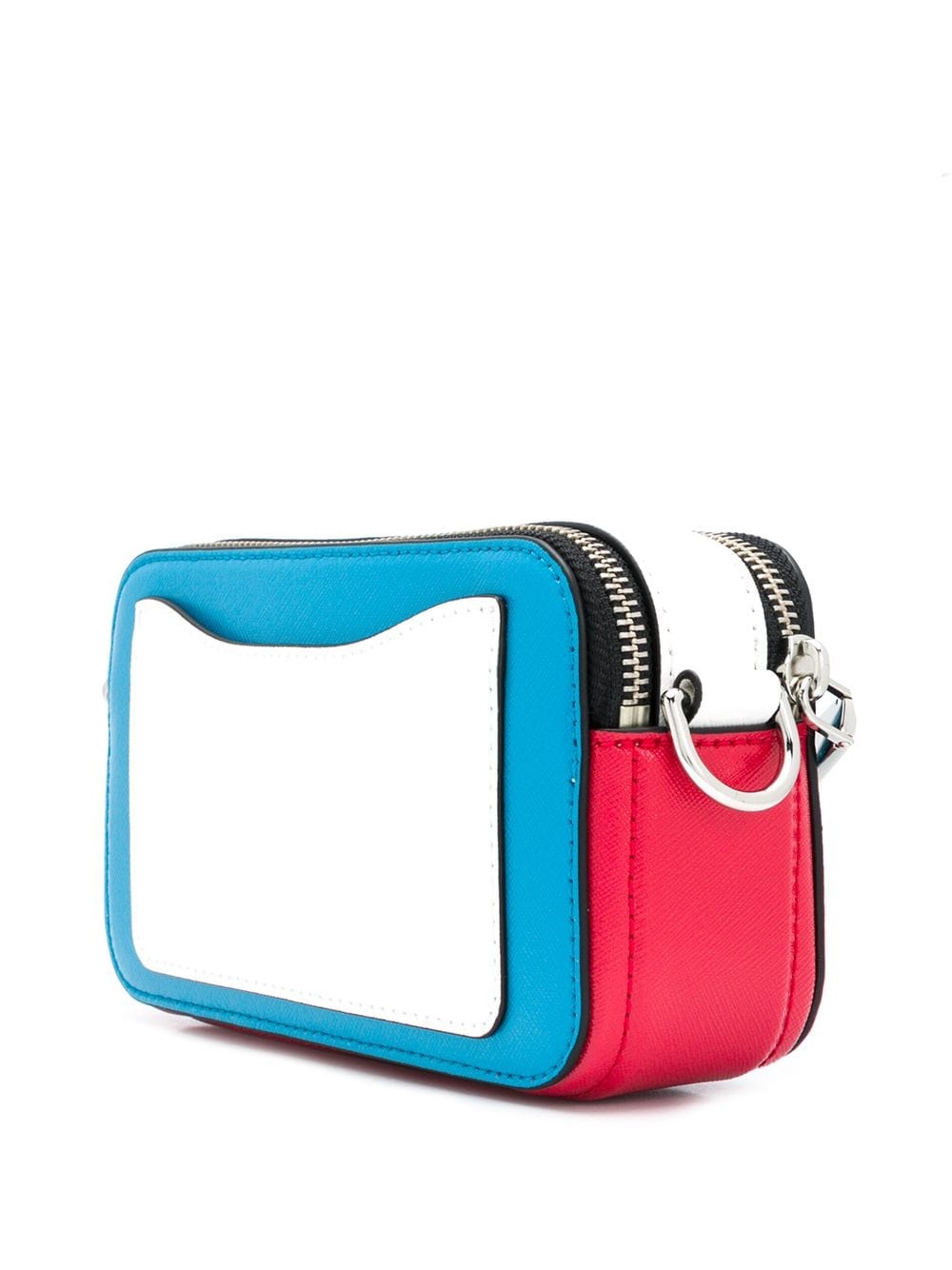 graphic print leather crossbody bag - 3