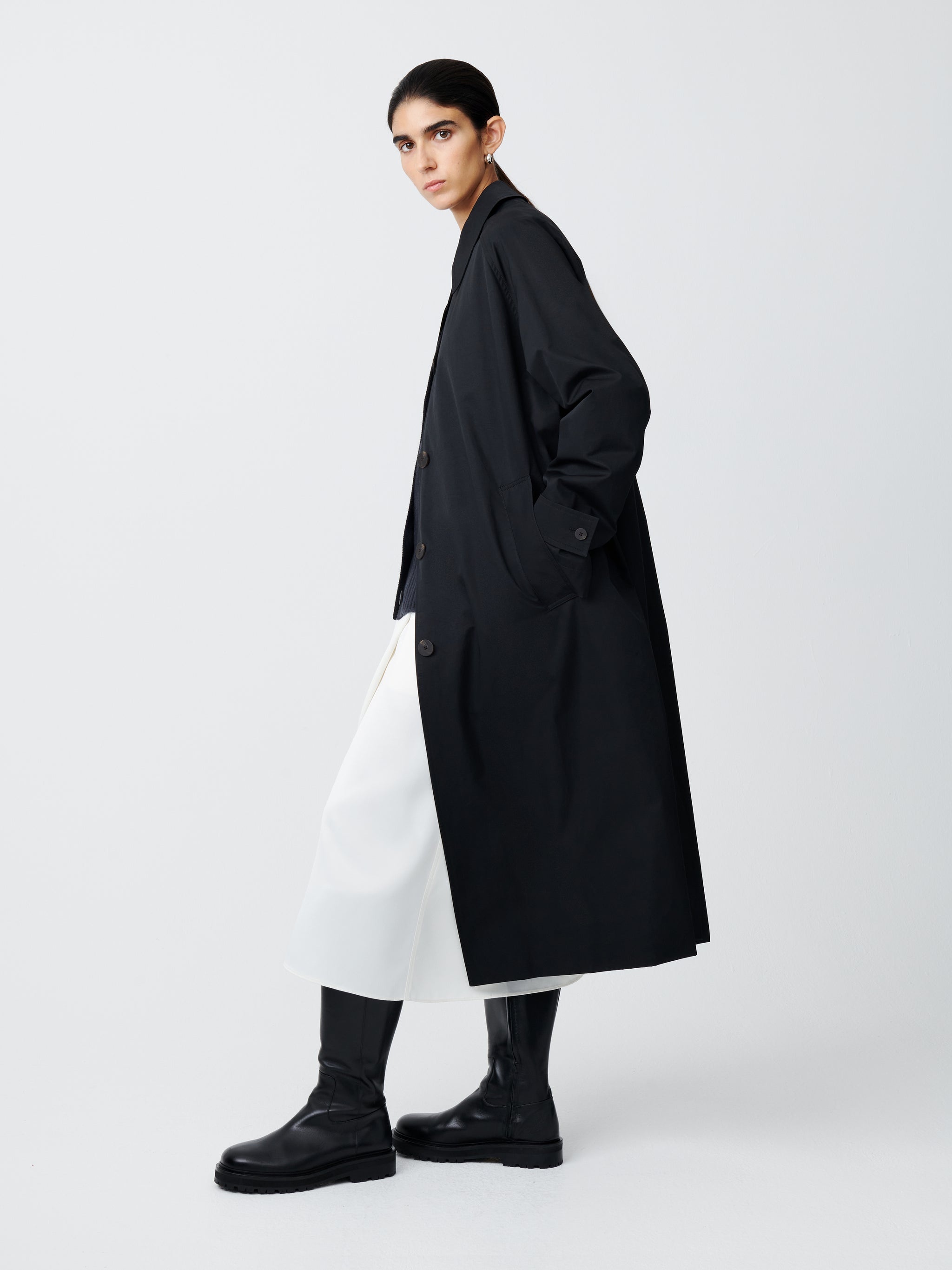Holin Coated Cotton Coat - 2