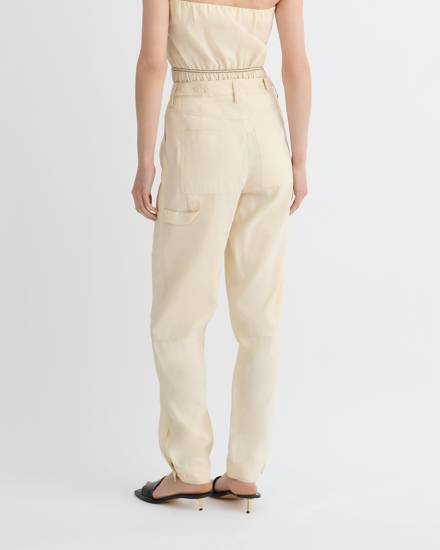 Glass Poplin Pants - 5