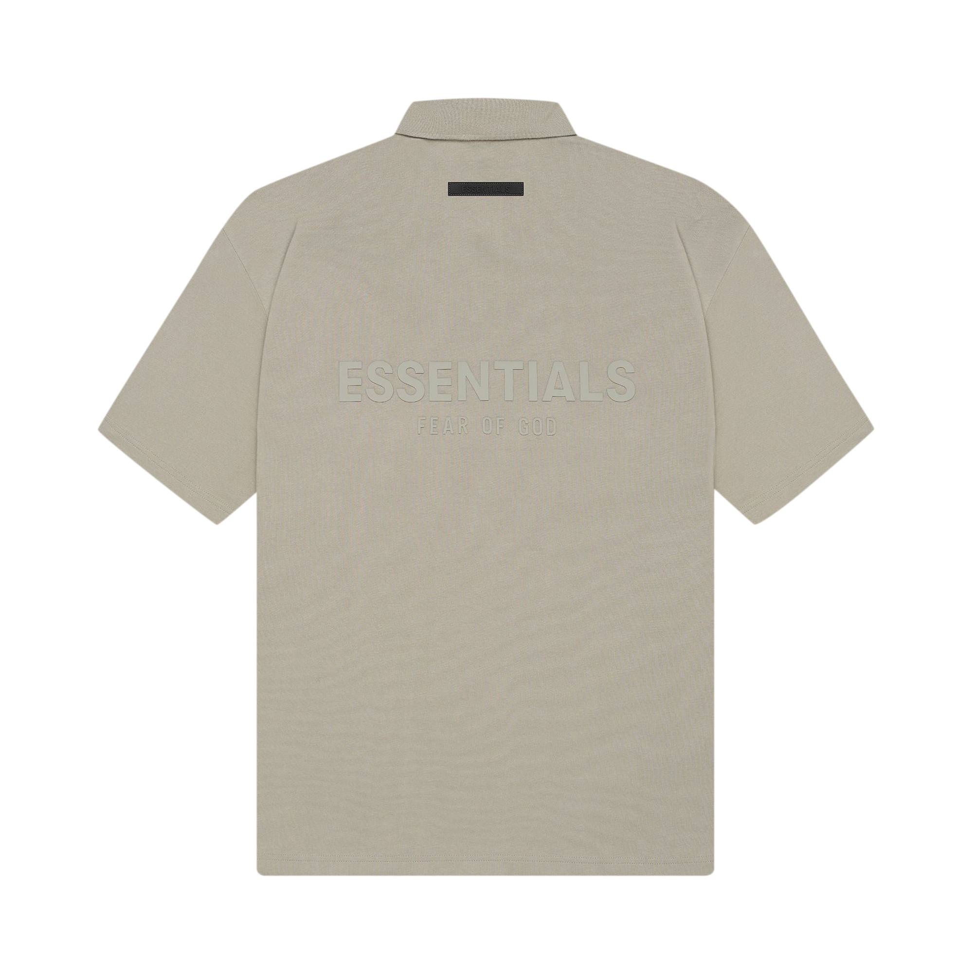Fear of God Essentials Short-Sleeve Polo 'Moss' - 2