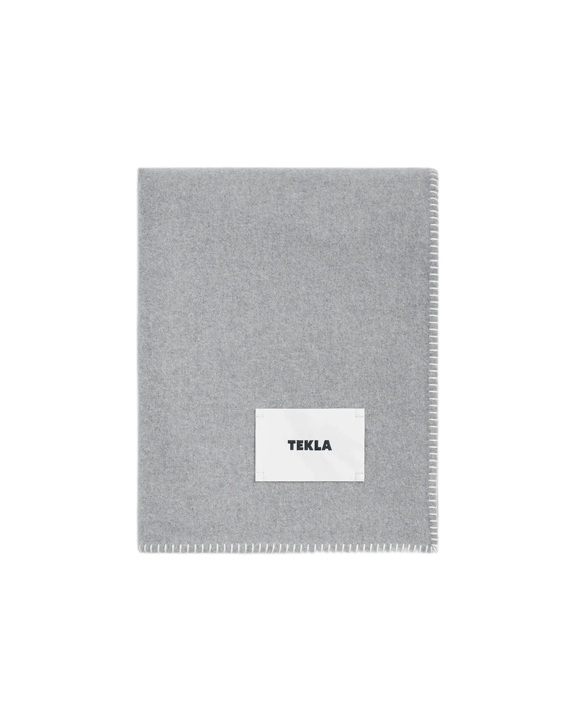 Tekla Lambswool Blanket Ash - 1