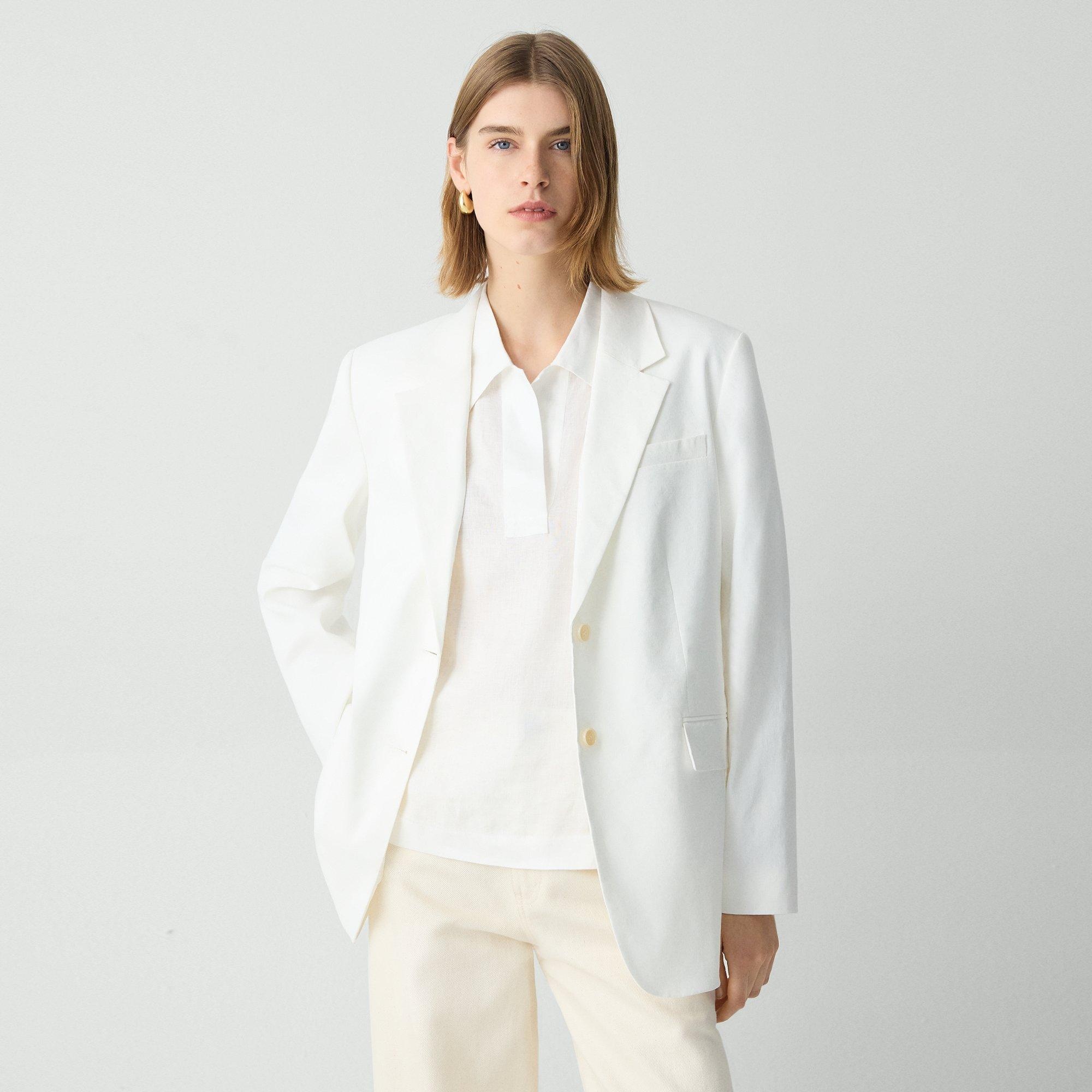 Relaxed Blazer in Good Linen - 2