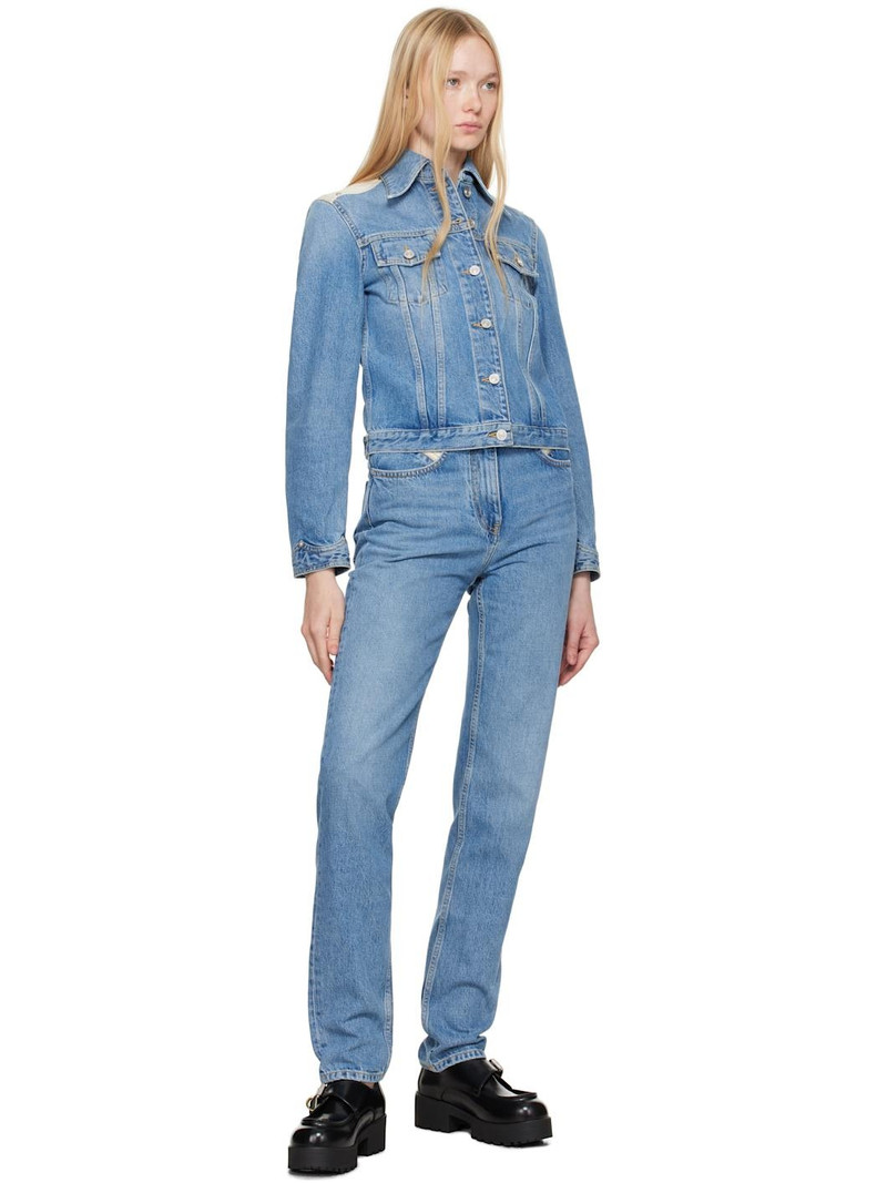 Givenchy Blue Slim Fit Yoke Jeans outlook