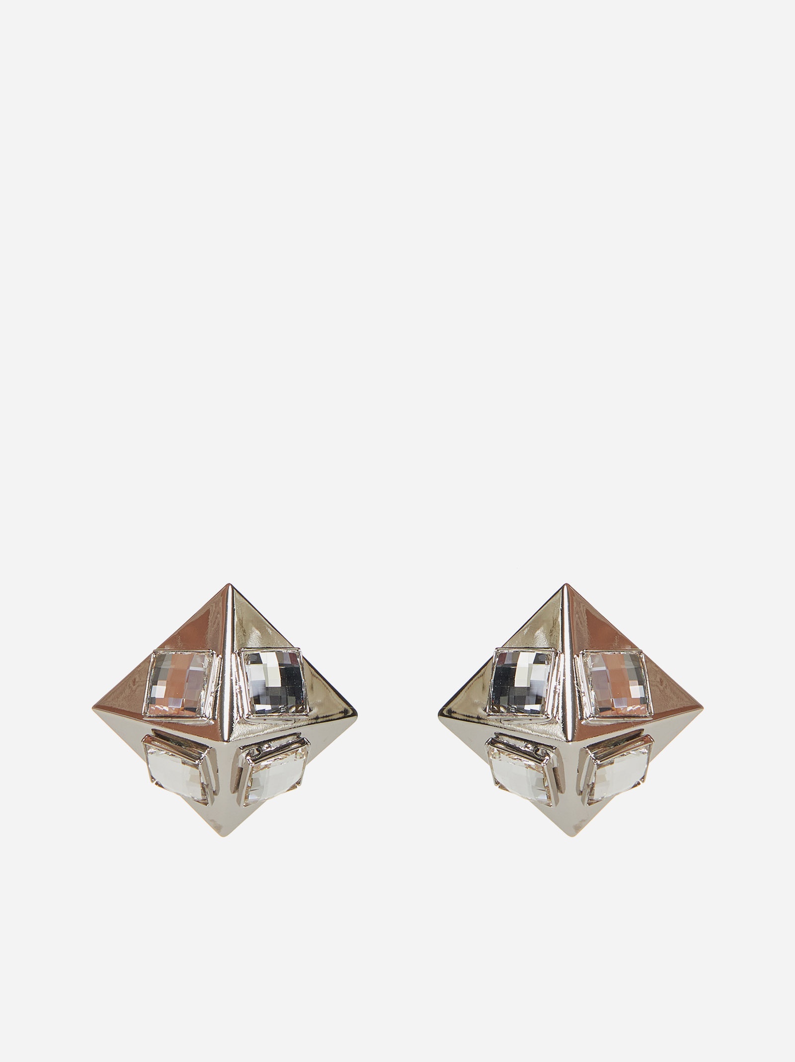 Pyramid crystals earrings - 1