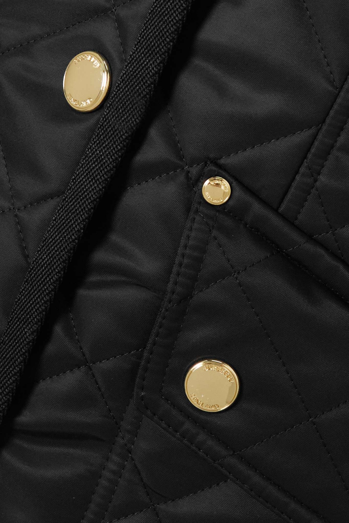 Corduroy-trimmed quilted padded shell jacket - 5