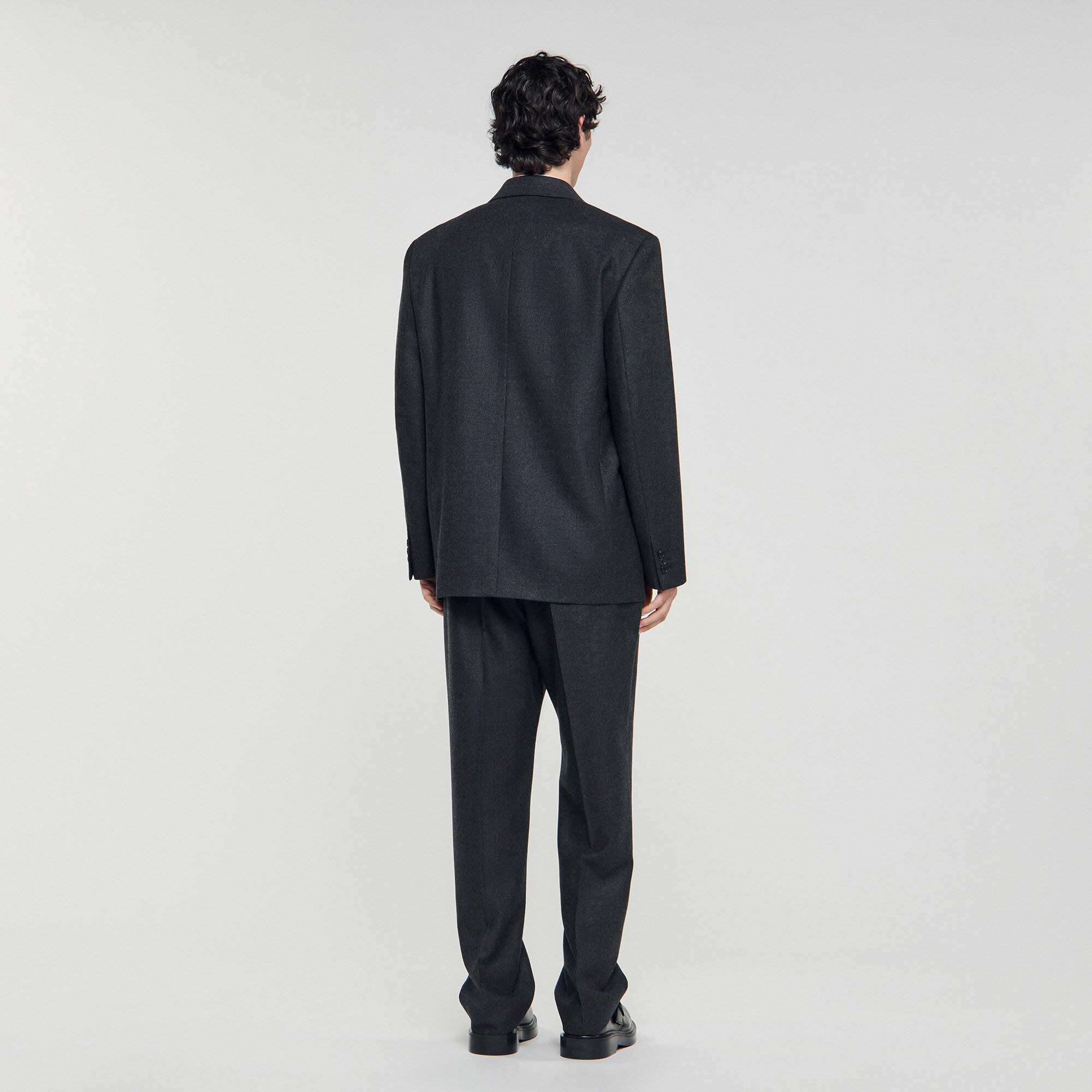 WOOL SUIT JACKET - 5