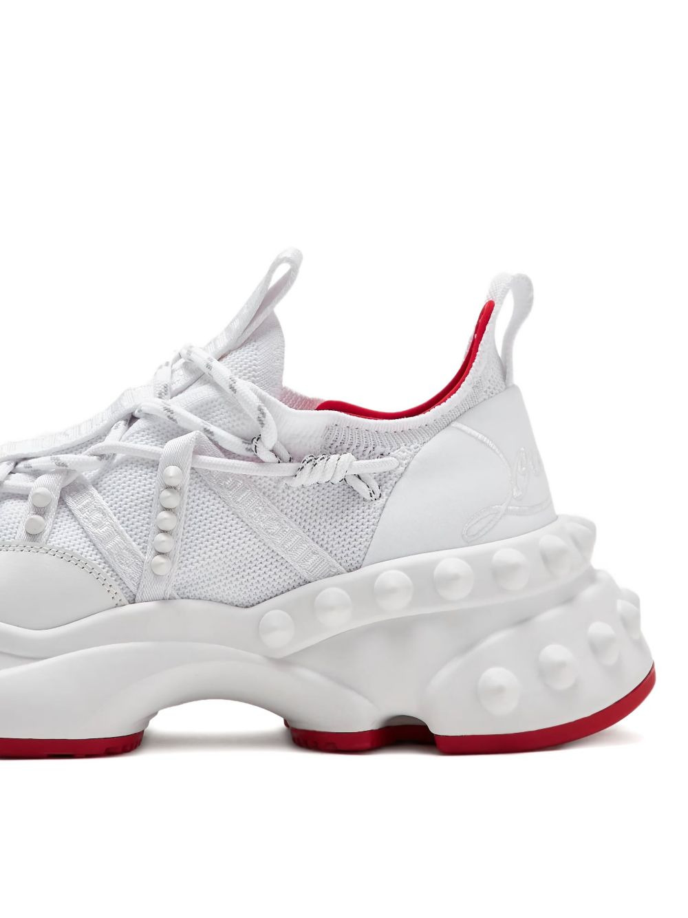 stud-embellished sneakers - 4