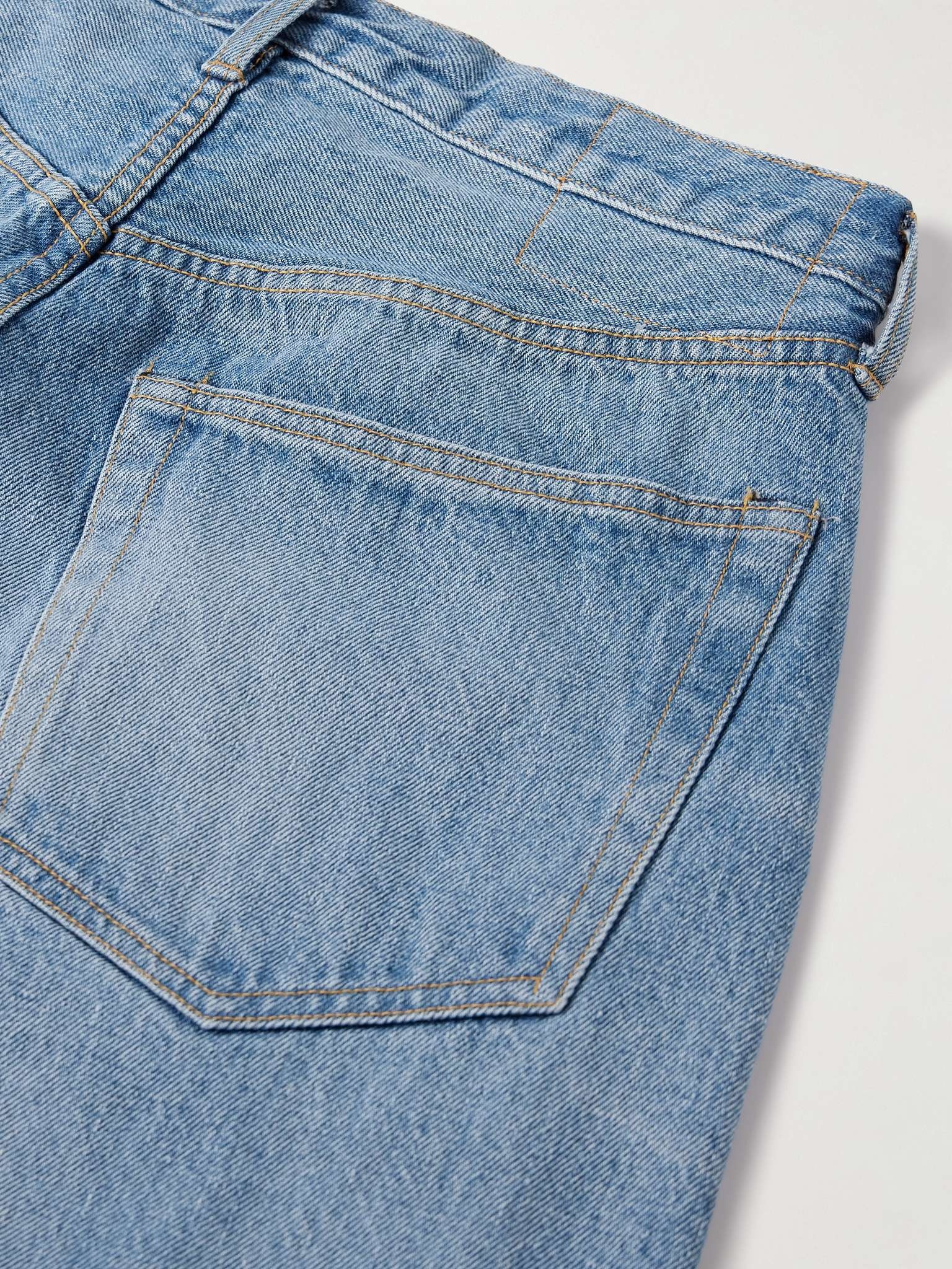 Straight-Leg Selvedge Jeans - 5