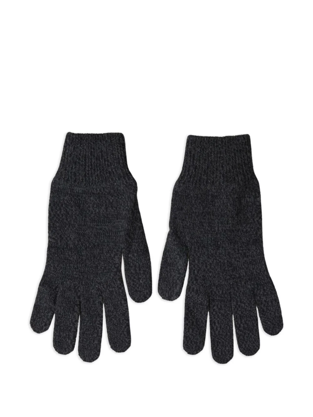 knit wool gloves - 1