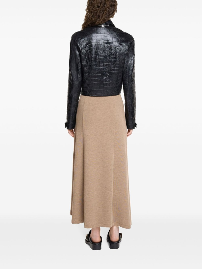 asymmetric long-sleeve dress 4