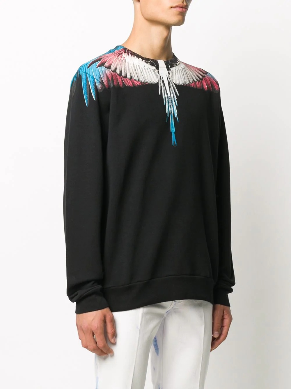 Wings-print sweatshirt - 3