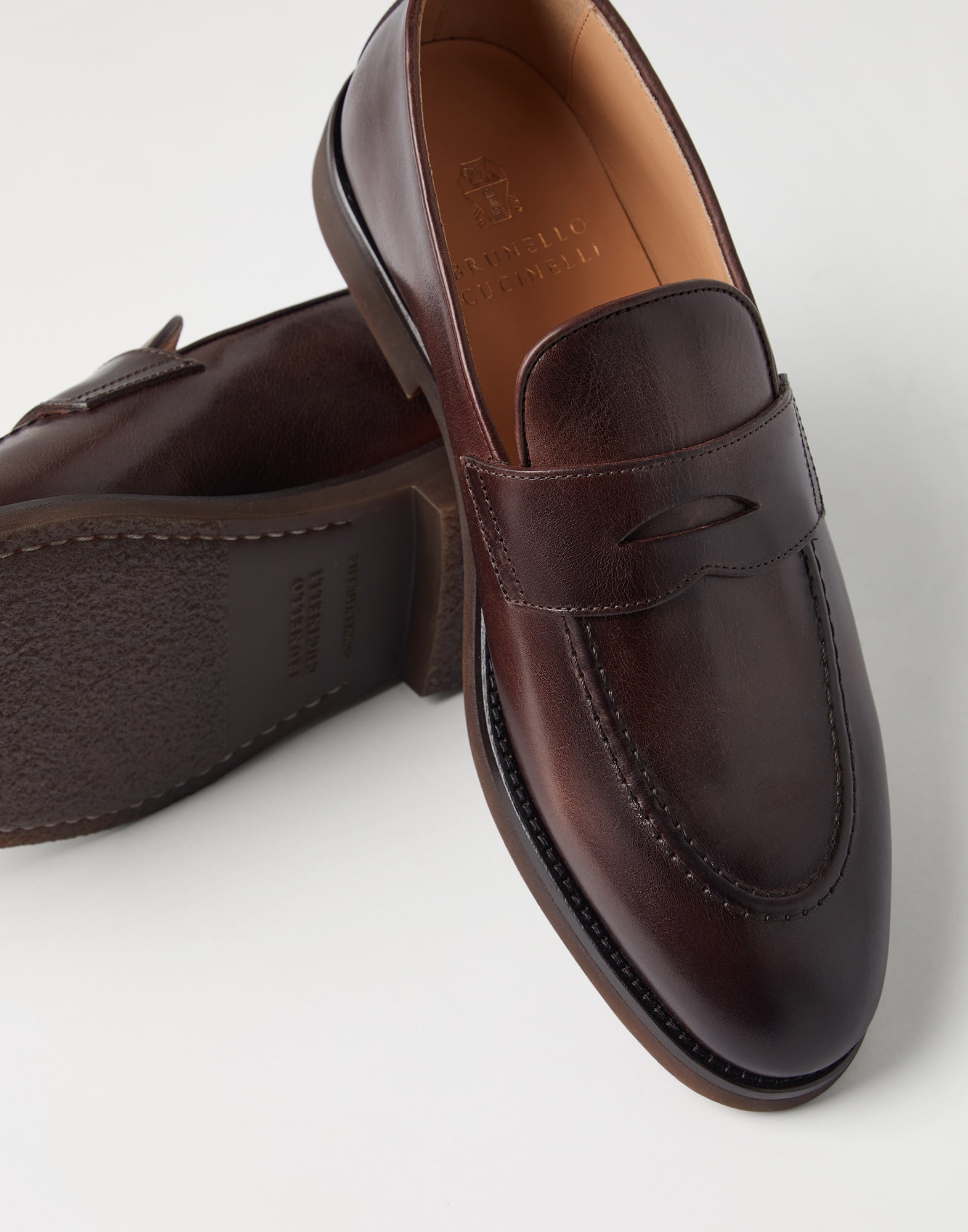 Calfskin penny loafers - 3