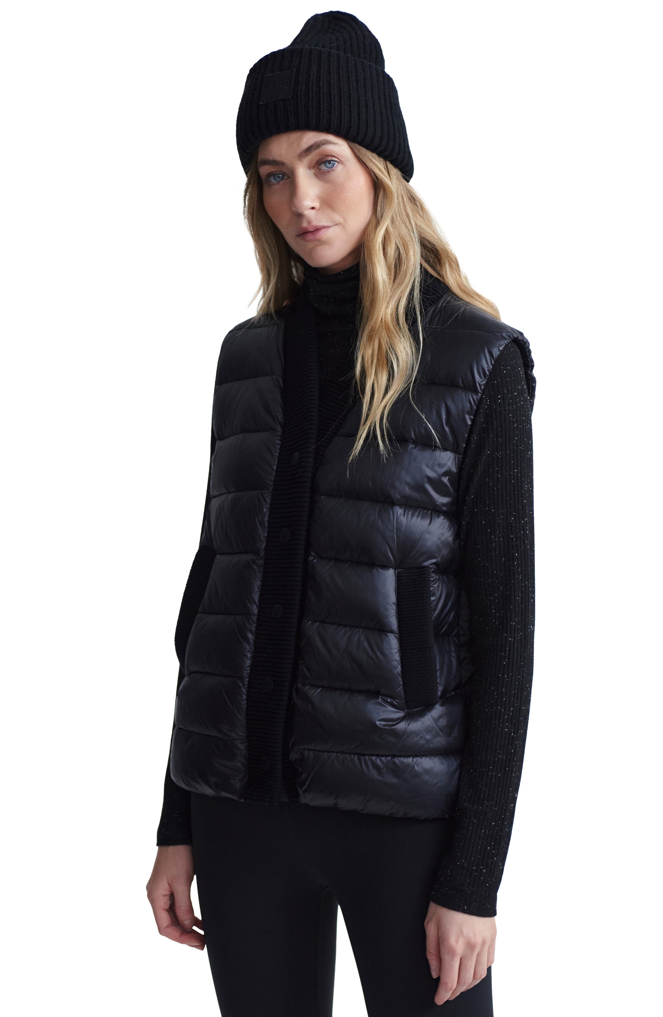 Varley Colwyn Puffer Vest in Black at Nordstrom - 8