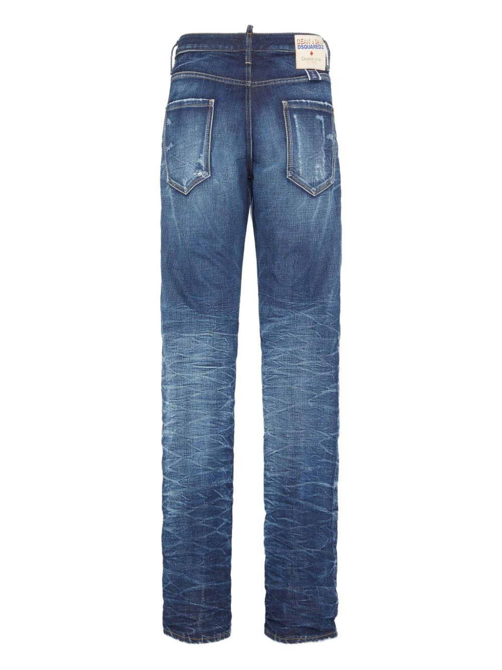 logo-patch jeans - 2
