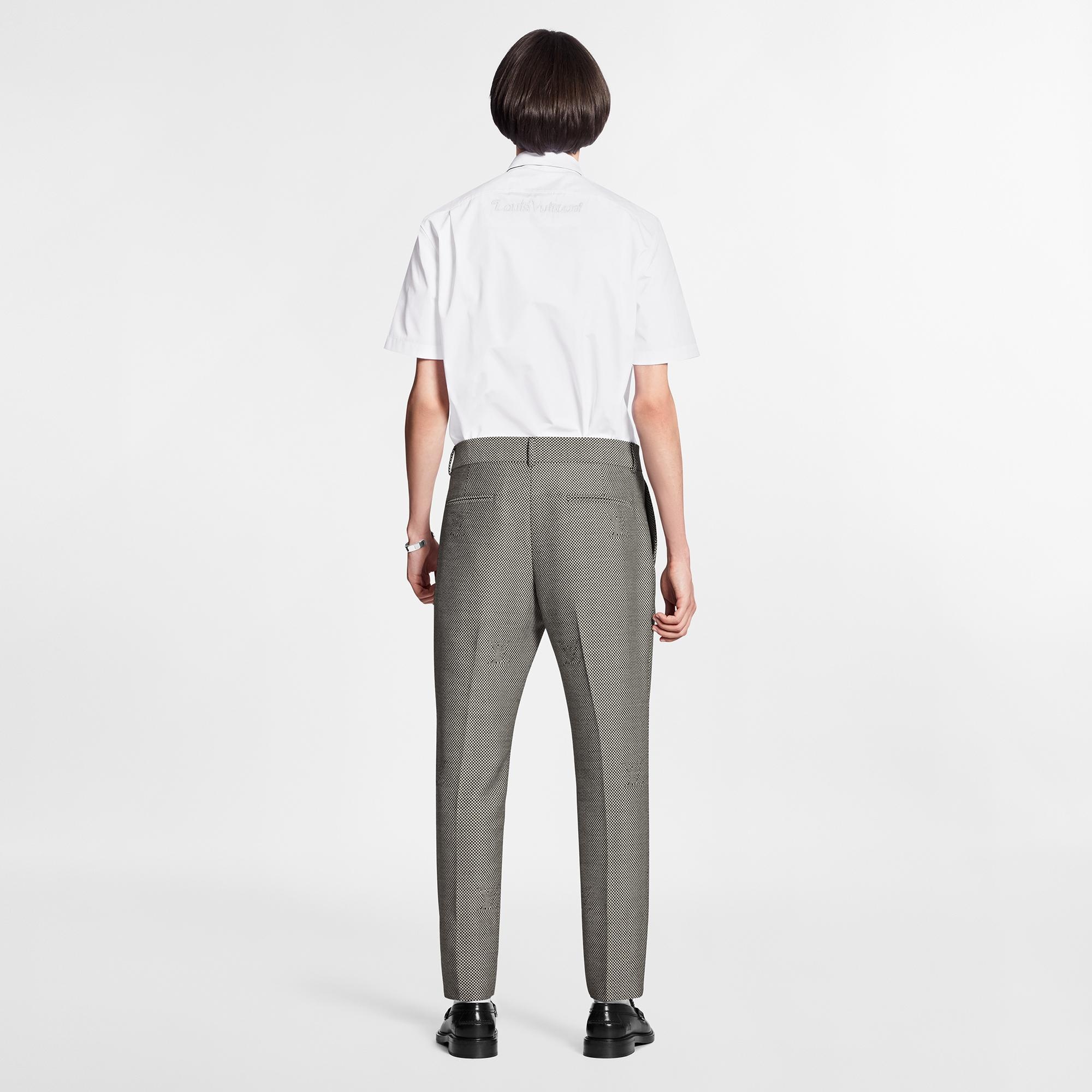 Micro Damier Cigaret Pants - 4