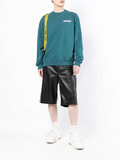 Off-White logo-print sweatshirt outlook