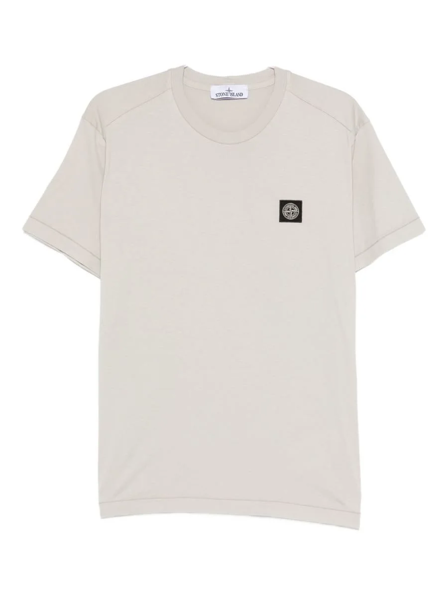 Stone Island T-Shirts And Polos Grey - 1